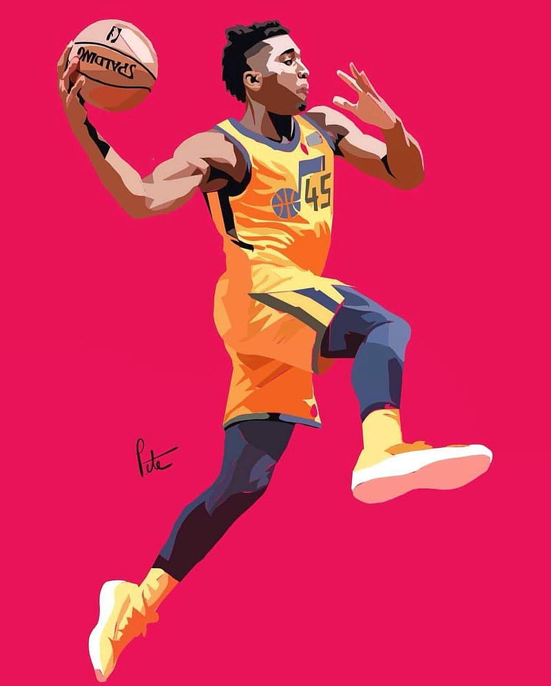 800x995 Donovan Mitchell, nba, Utah Jaz, HD phone wallpaper
