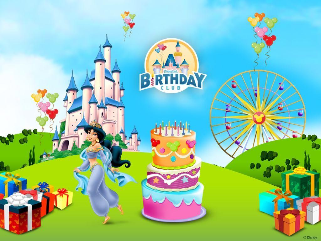 1024x768 Free download Disney Birthday Party Wallpaper [1024x768]