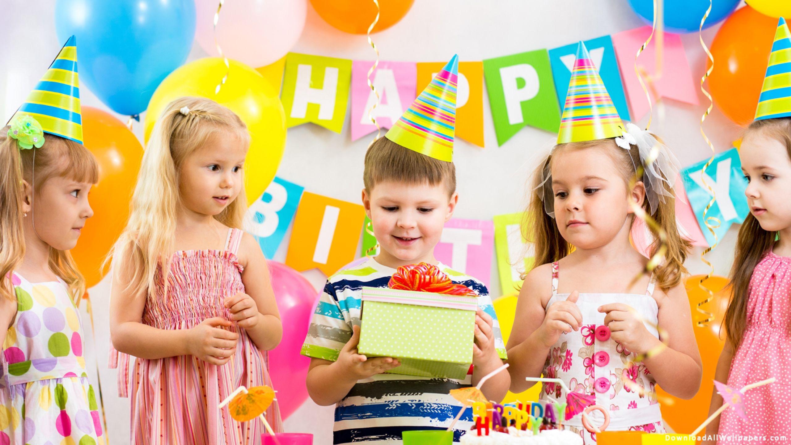 2560x1440 Birthday Celebration Of Children, Birthday Celebration, Happy