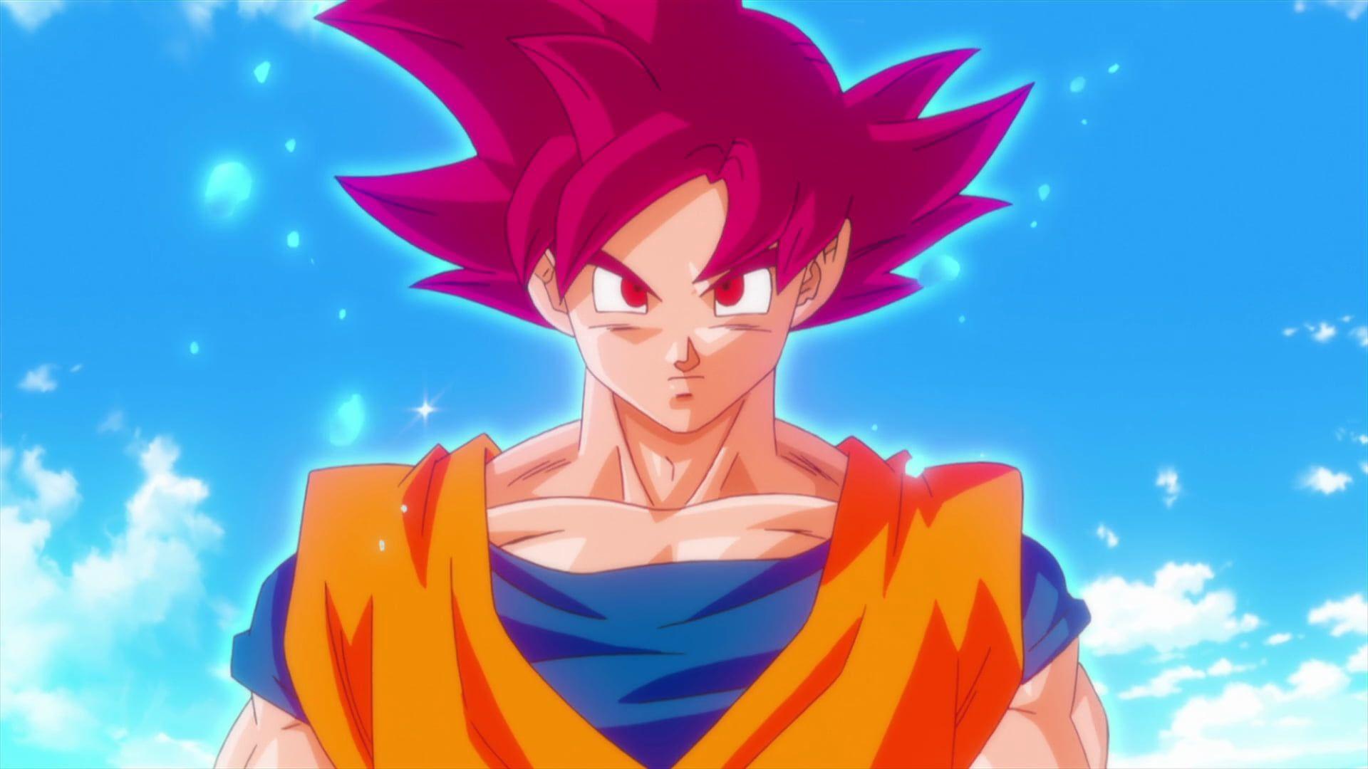 1920x1080 Super Saiyan God HD wallpaper