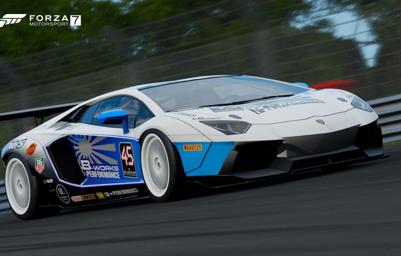 1332x850 Wallpaper Lamborghini, Microsoft, game, Aventador, Forza
