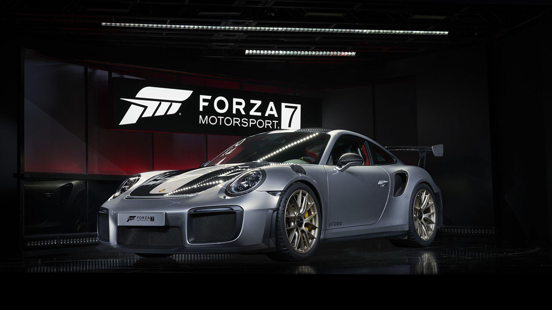 1920x1080 Picture Forza Motorsport 7 Porsche 911 GT2 RS Grey Games 1920x1080