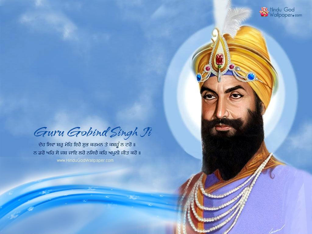 1024x768 Sikh Guru Gobind Singh Ji Wallpaper HD Image Free Download