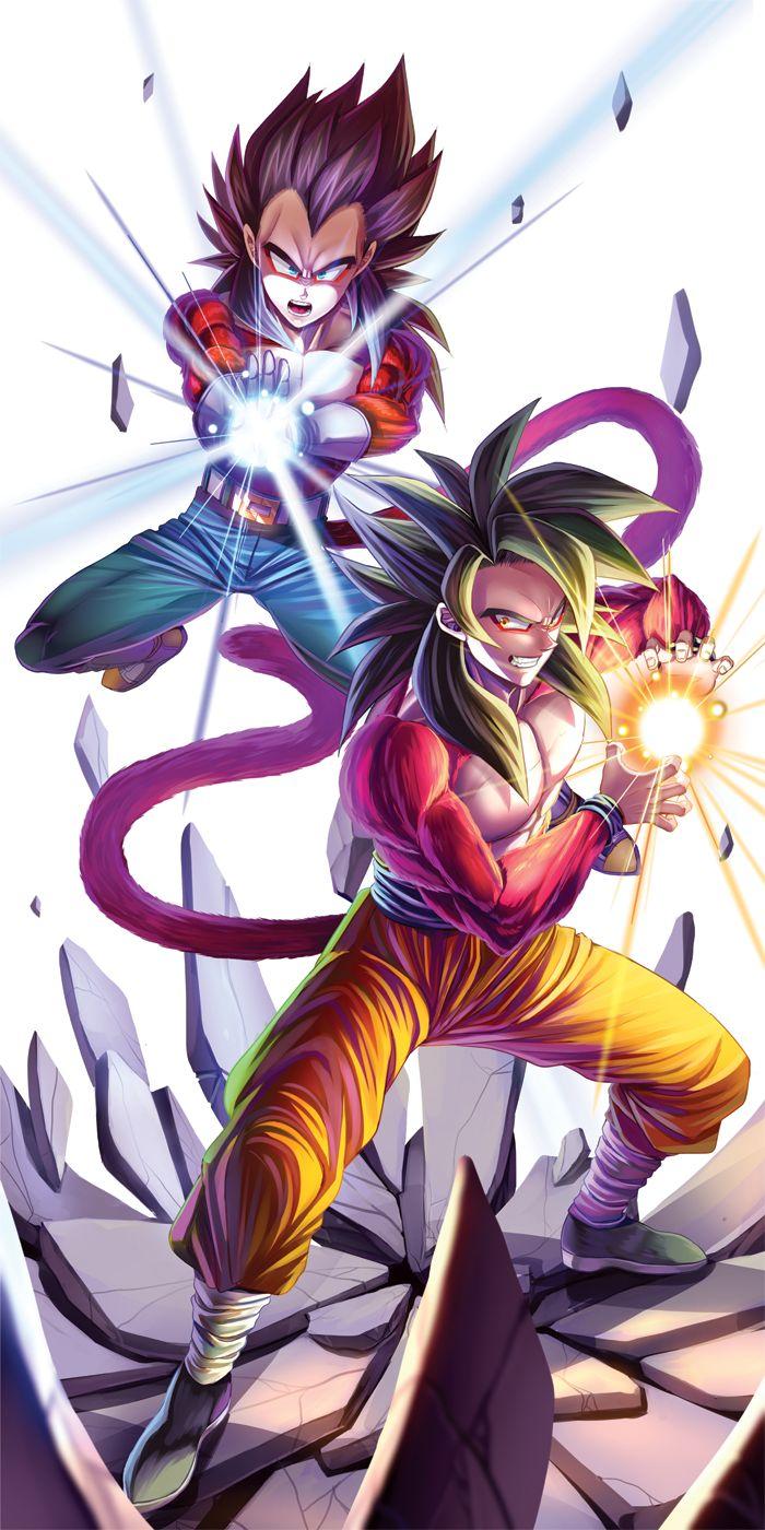 700x1400 Super Saiyan 4 BALL GT Anime Image Board