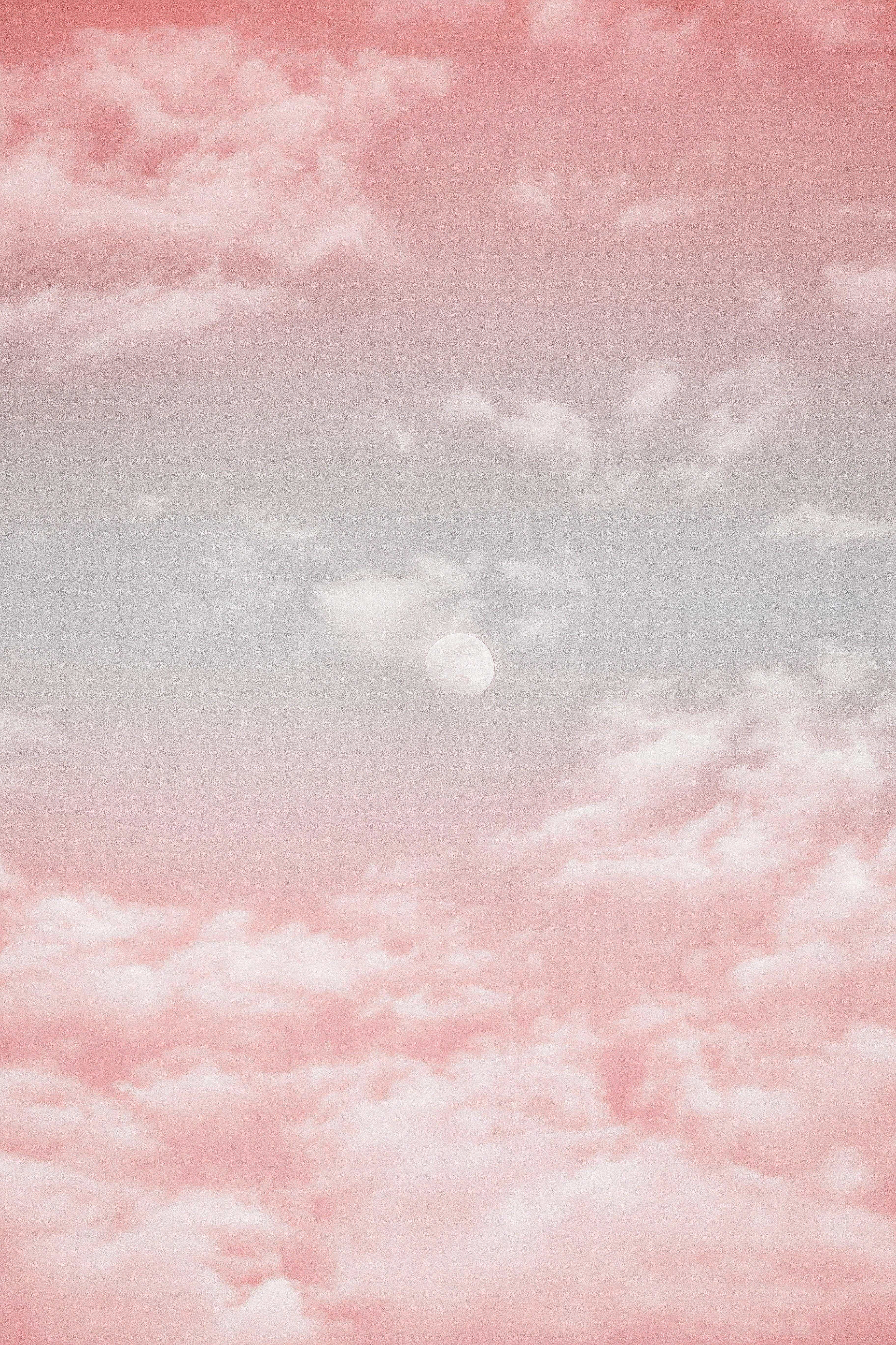 Aesthetic Pink Clouds With Stars - Goimages Connect