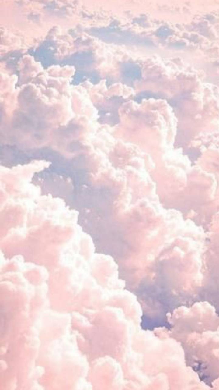 Hình nền đám mây hồng 720x1280