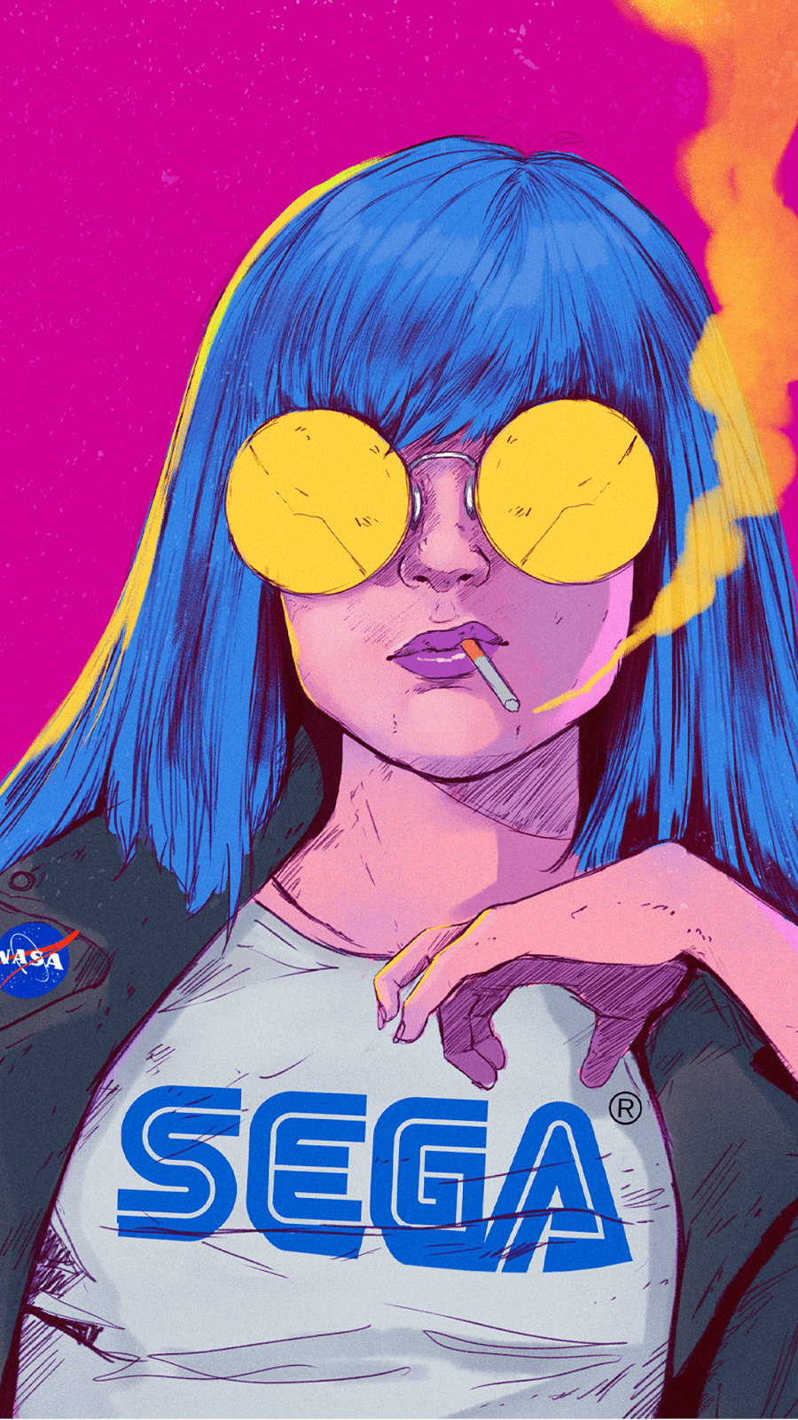 900x1600 Arcade #girl #aesthetic #wallpaper