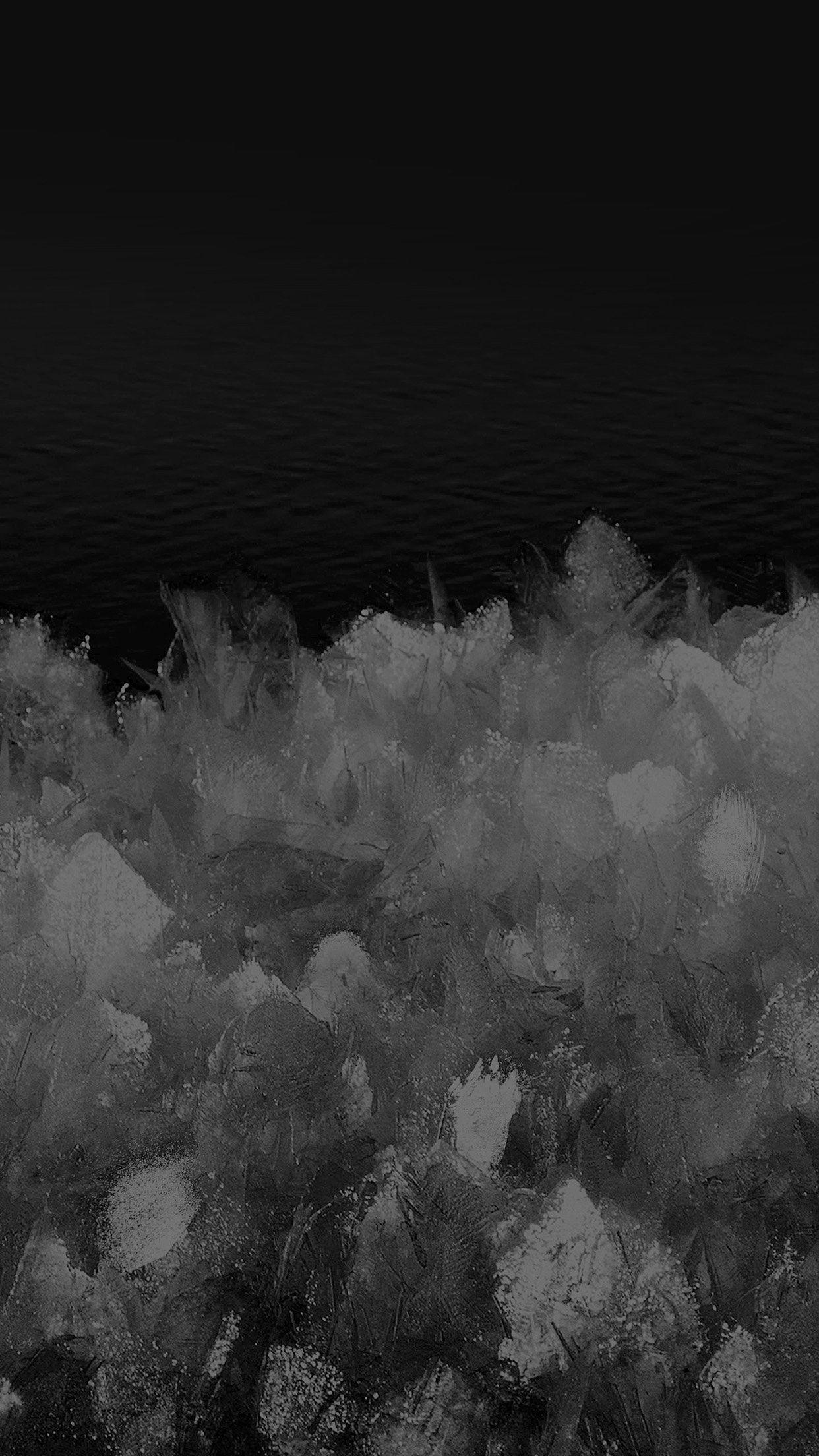 1242x2208 Dark Waves Wallpaper