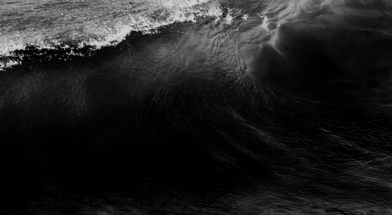 Black Wave Background - PixLith