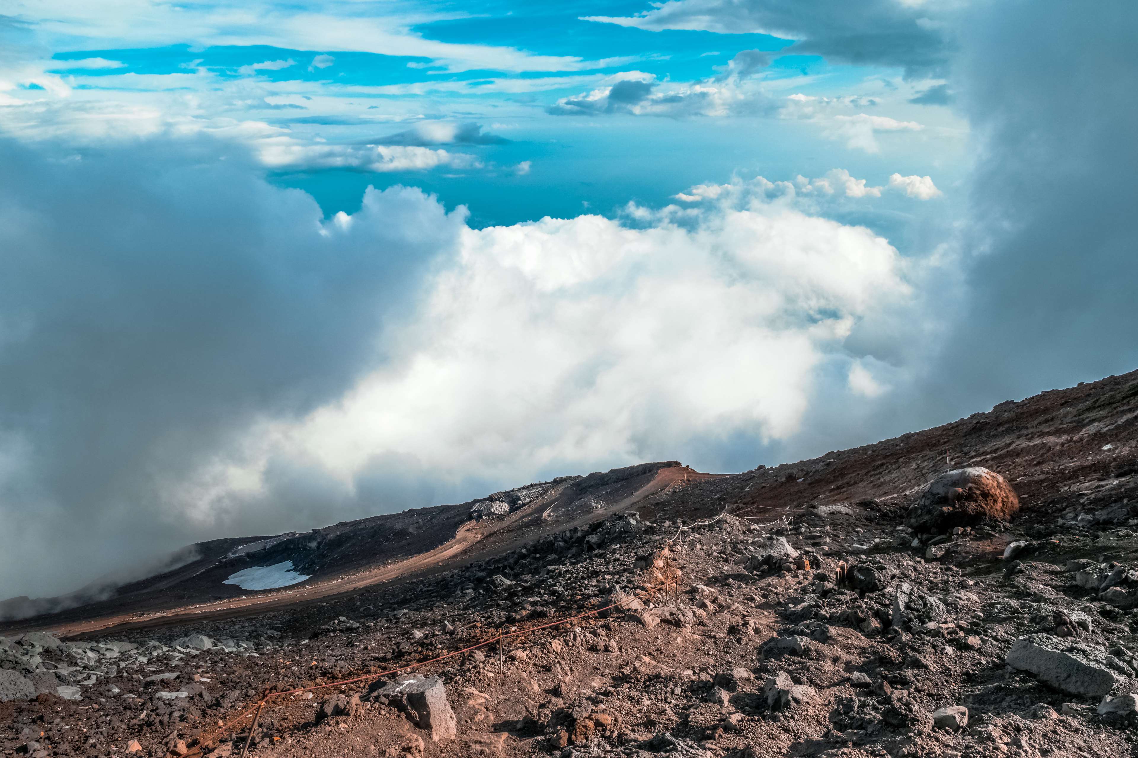 3840x2560 clouds, landscape, mount fuji, mountain, over the clouds 4k