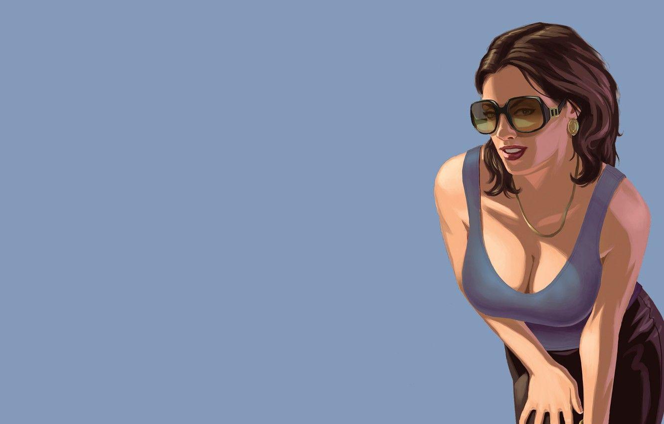1332x850 Wallpaper Girl, GTA Grand Theft Auto IV, Liberty City image for desktop, section игры