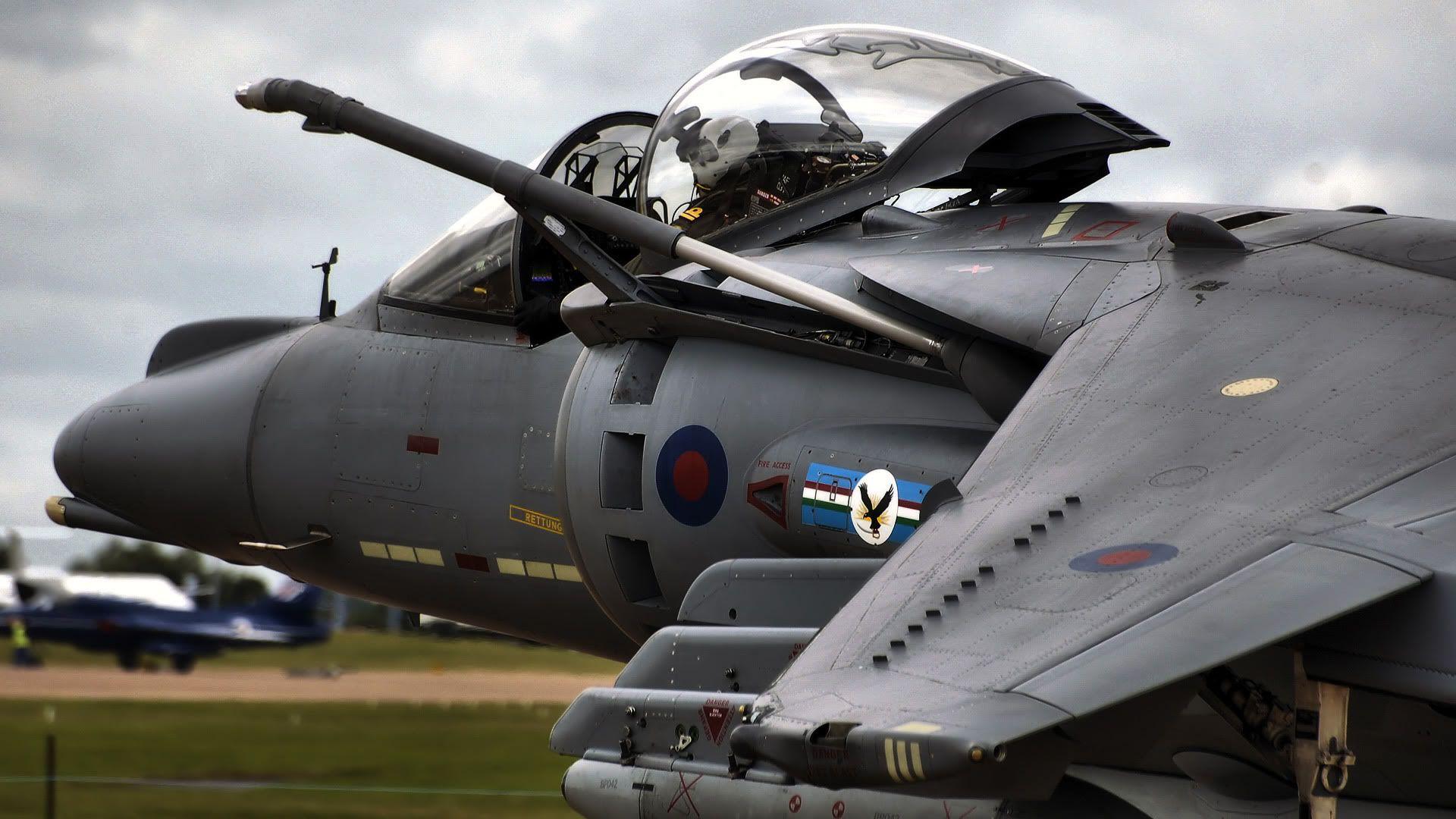 1920x1080 Free download Royal Air Force Harrier Full HD Wallpaper