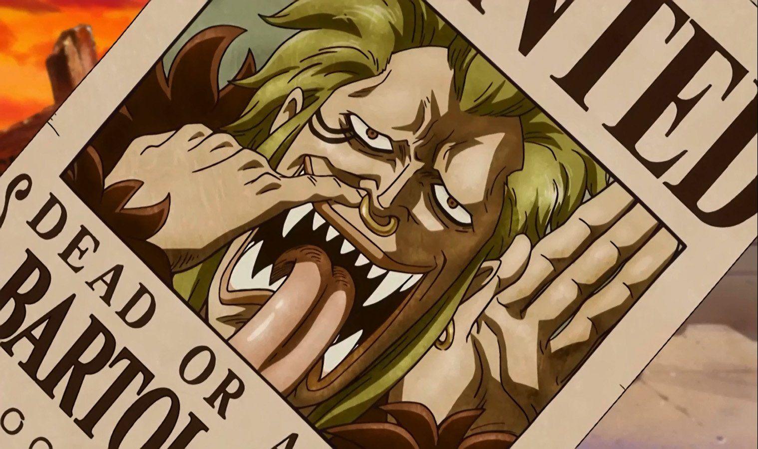 1518x900 Bartolomeo Wanted (One Piece) wallpaperx900