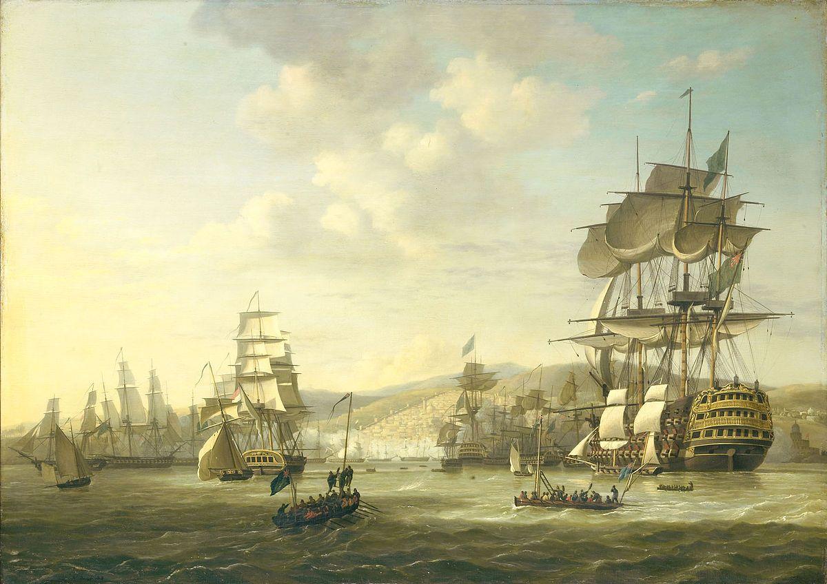 1200x848 Anglo Dutch Fleet In The Bay Of Algiers As Support For