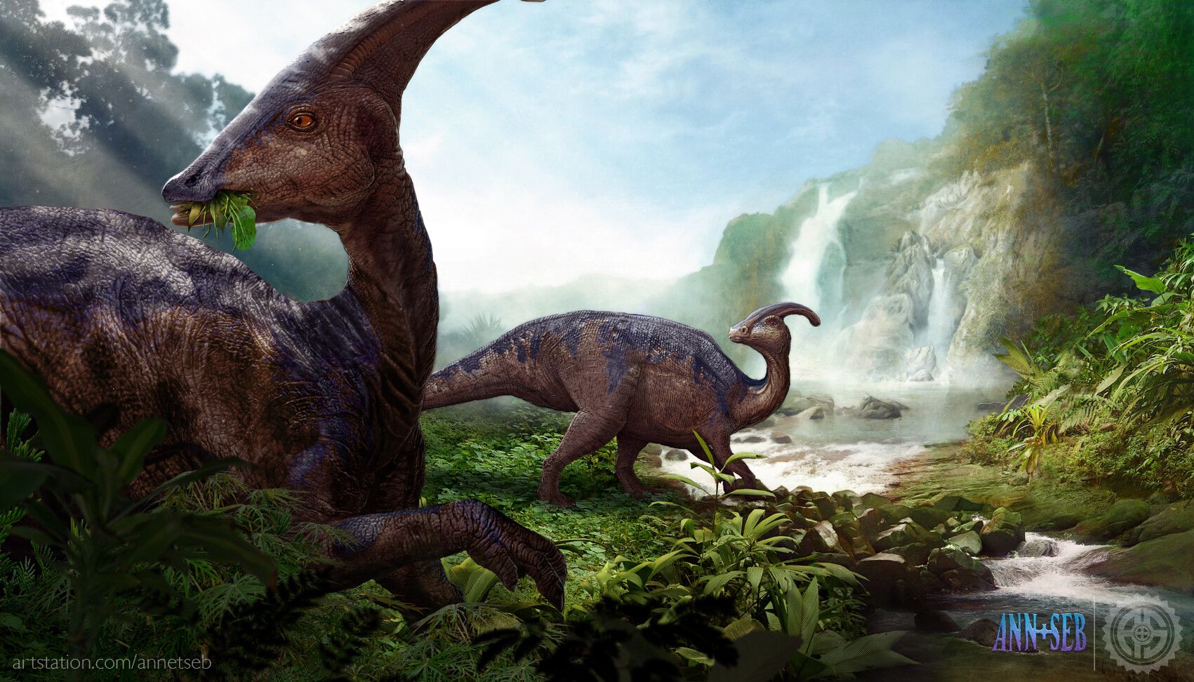 1701x972 Parasaurolophus