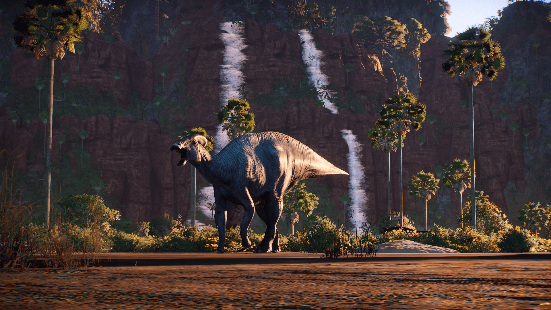 1920x1080 Roar of the Parasaurolophus