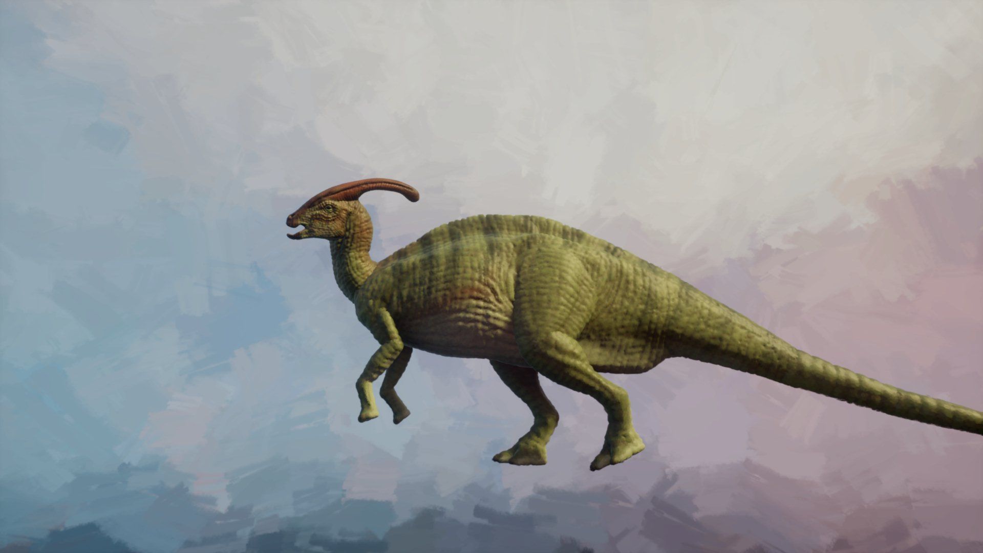 1920x1080 JP Parasaurolophus (1993). Indreams™ companion website