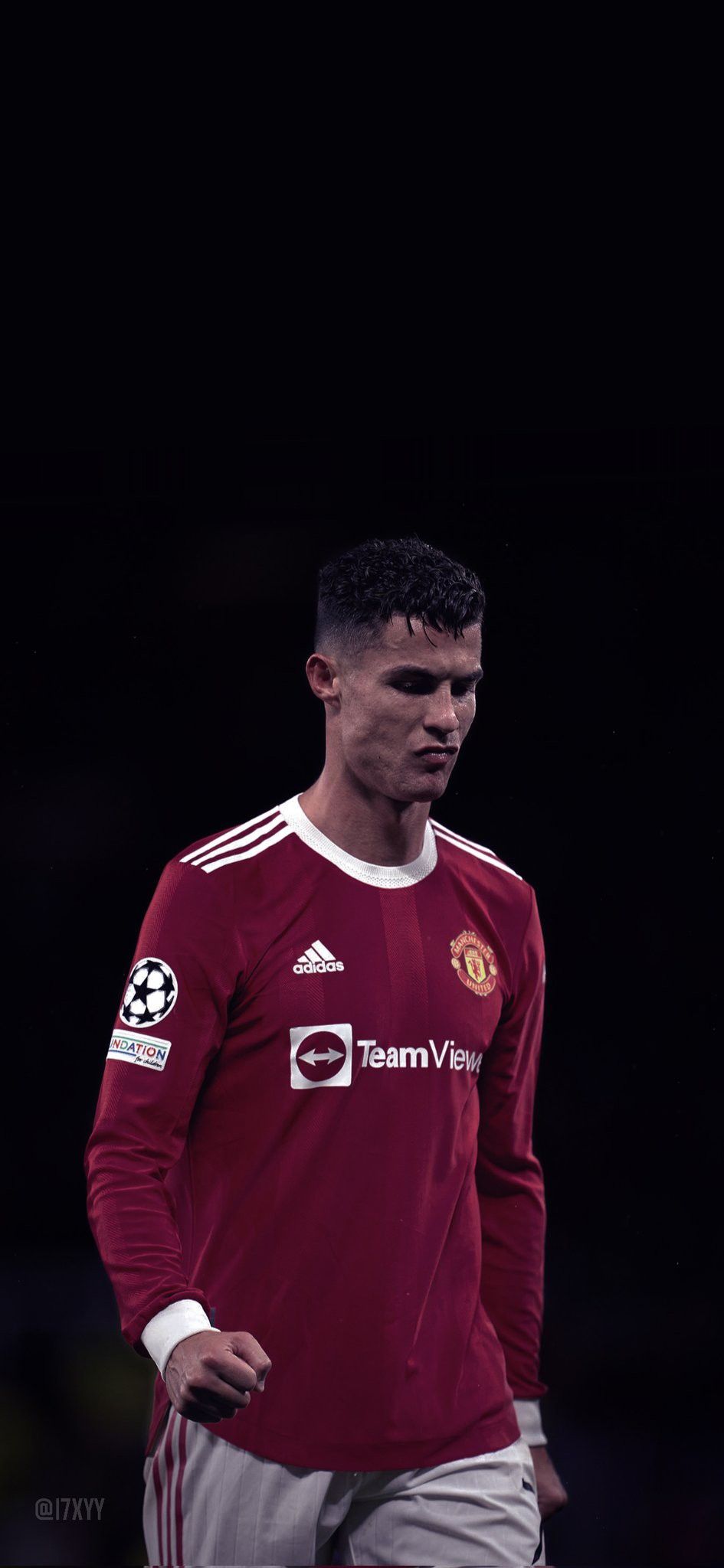 945x2048 Ronaldo Cry Wallpaper