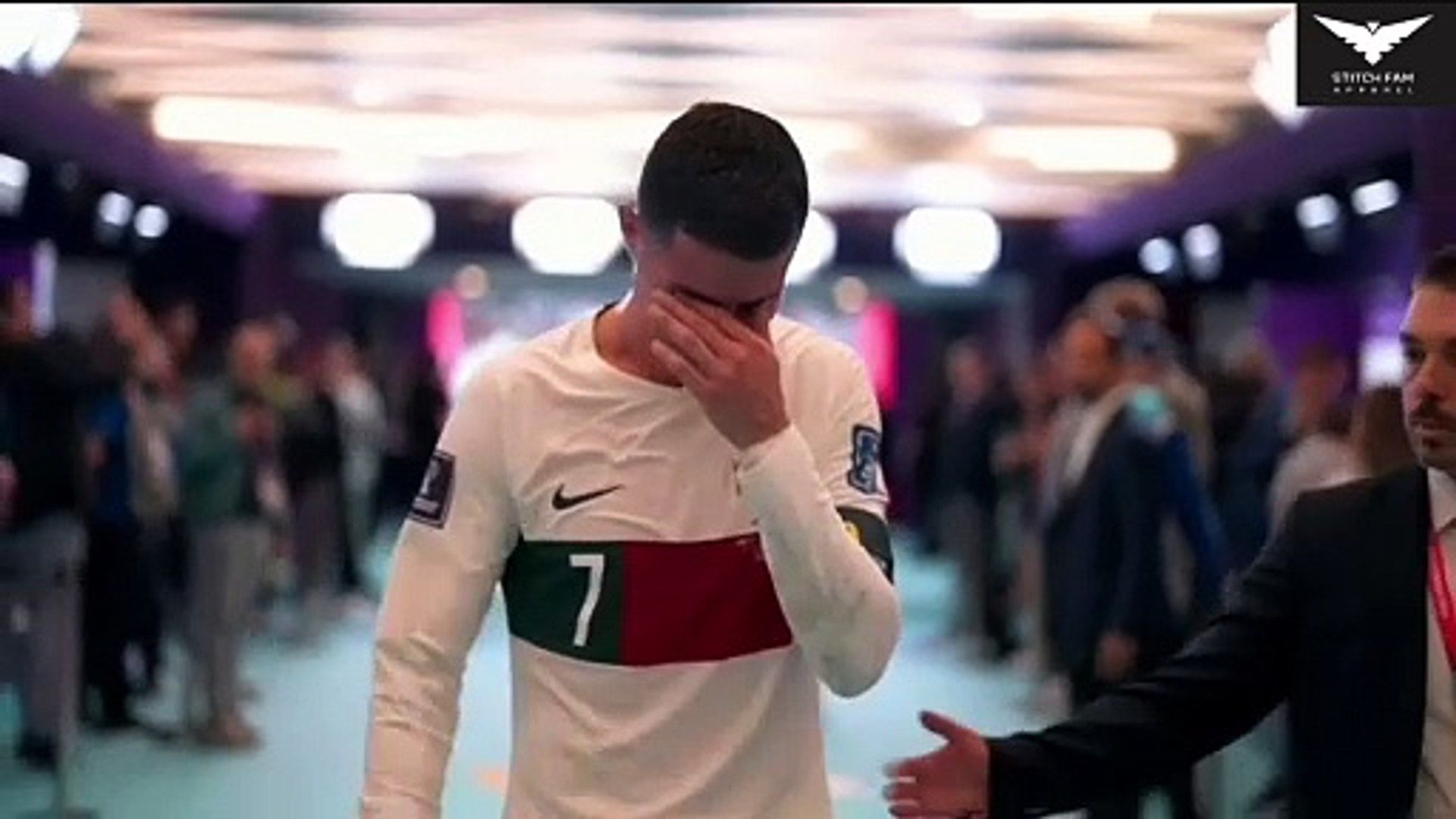 1920x1080 Cristiano Ronaldo Crying After Out From Fifa World Cup 2022