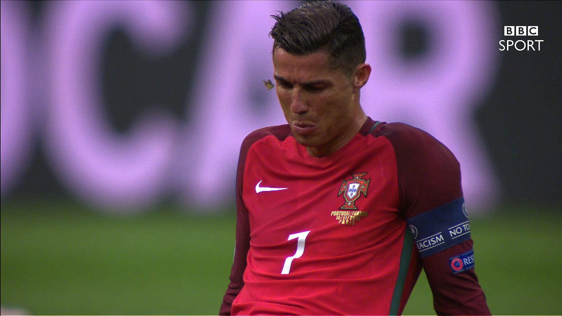 1920x1080 Cristiano Ronaldo in tears as Euro 2016 final ended