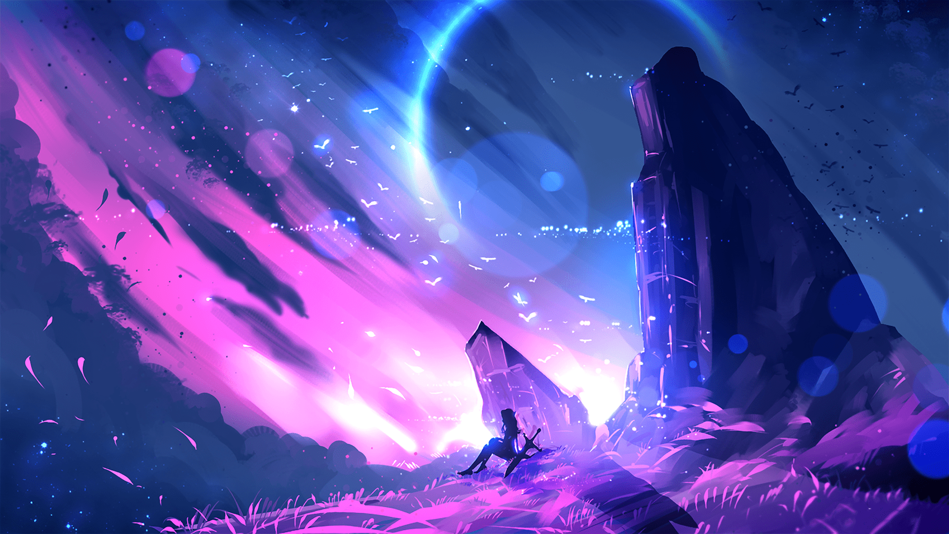 1920x1080 Fantasy Anime Original HD Wallpaper