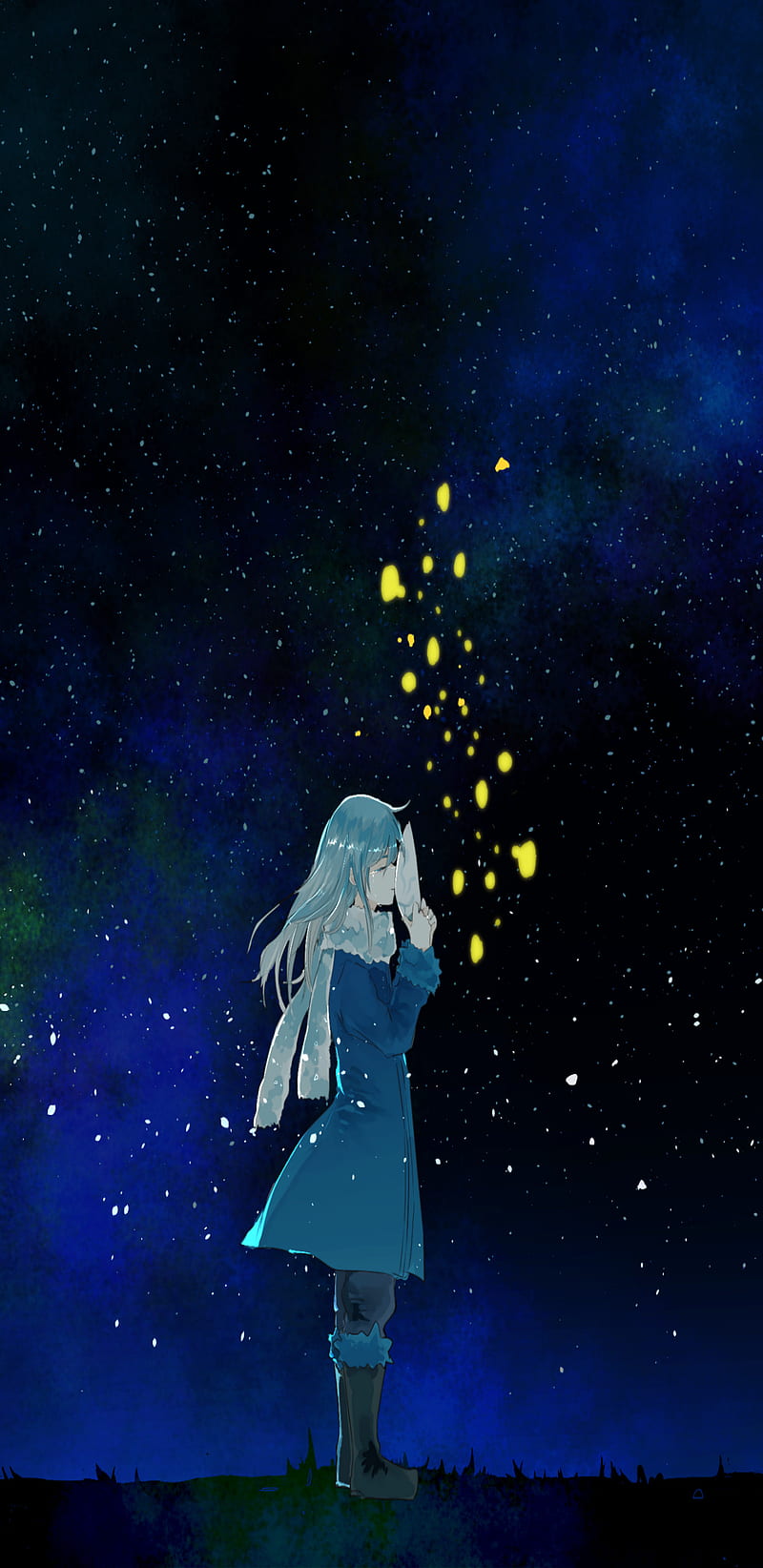 800x1644 Rimuru, slime, star, tempest, tensei shitara slime, HD phone wallpaper