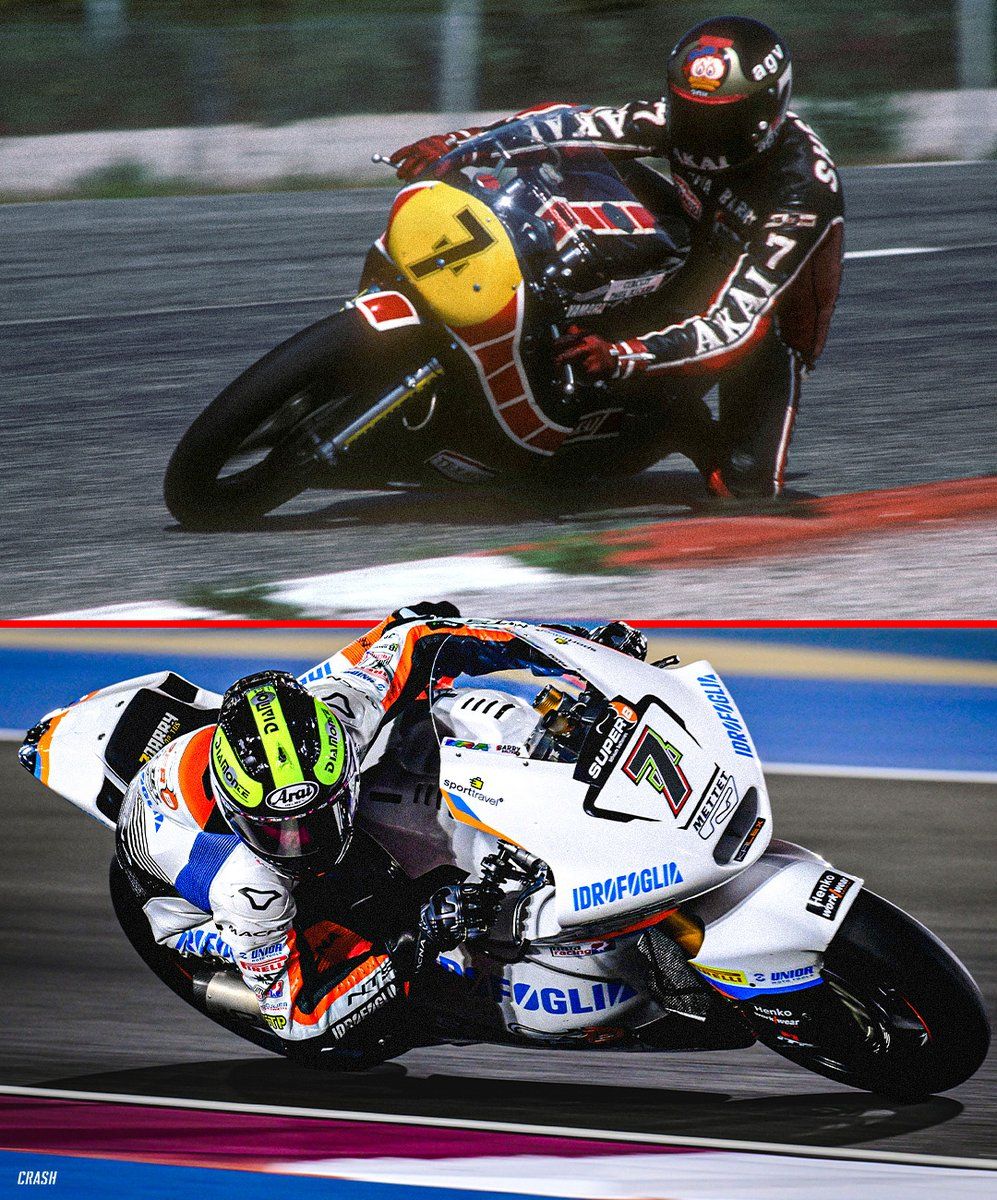 997x1200 years today, Barry Sheene passed away. Barry Baltus is named after him & uses the iconic number he has just taken his first podium in Grand Prix Racing