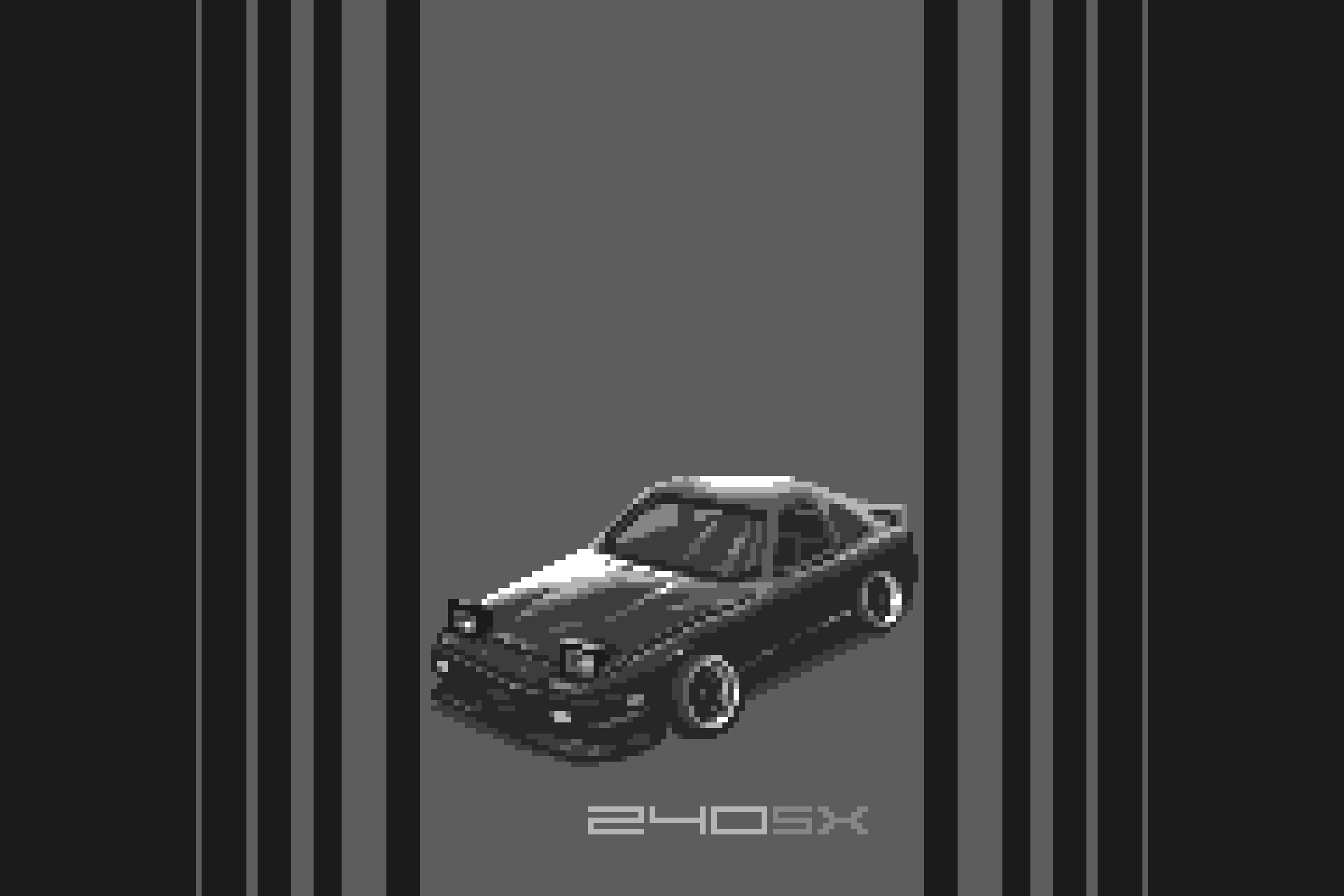 2400x1600 240sx Pixel Art Wallpaper's Ko Fi Shop