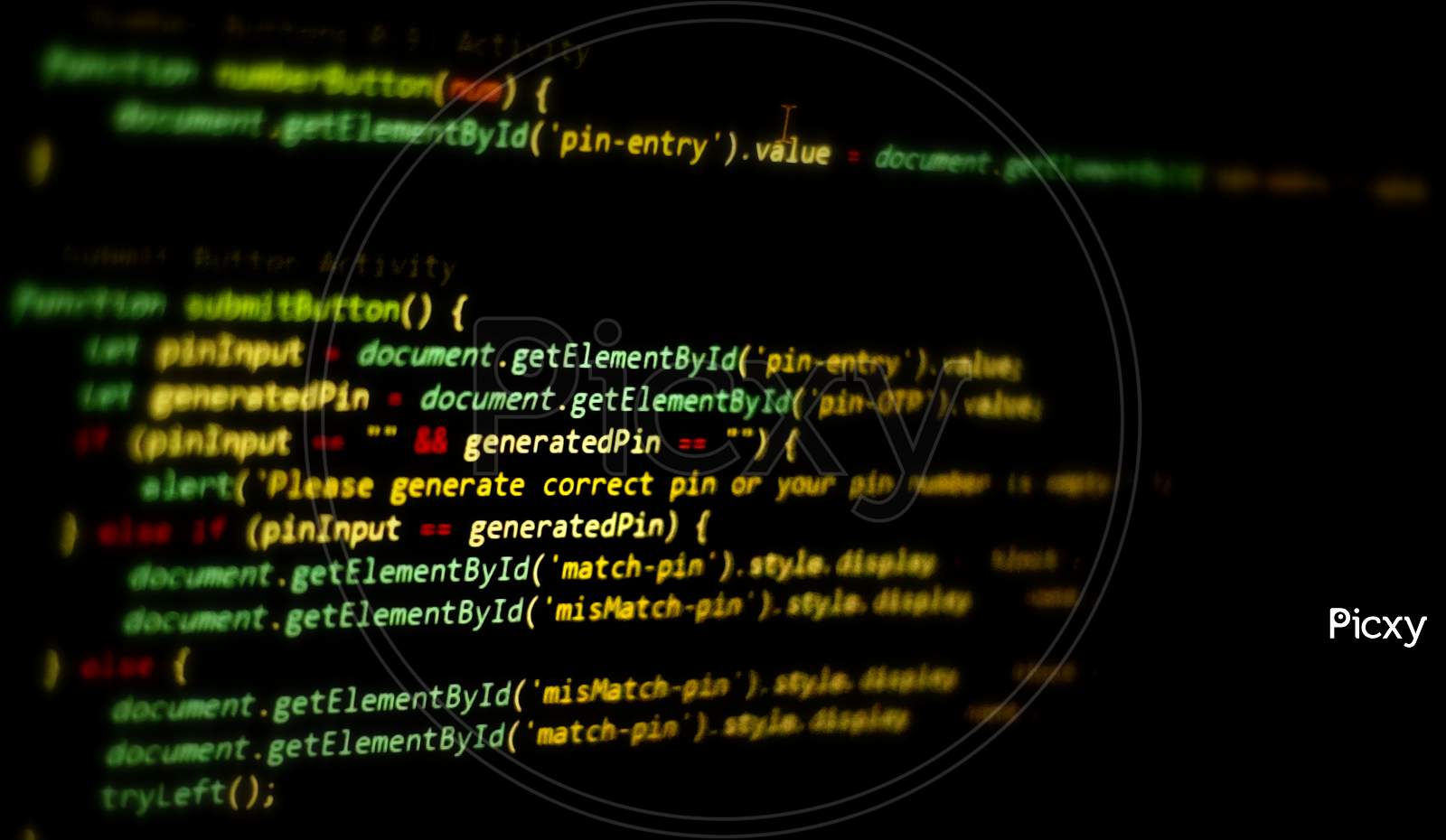 1600x930 Image Of Computer Programming Source Code.Abstract Computer Script Source Code Background.Html Code Developing A Screen.Web Or Application Development, Business Technology Computing, Cyberspace. PE199417 Picxy
