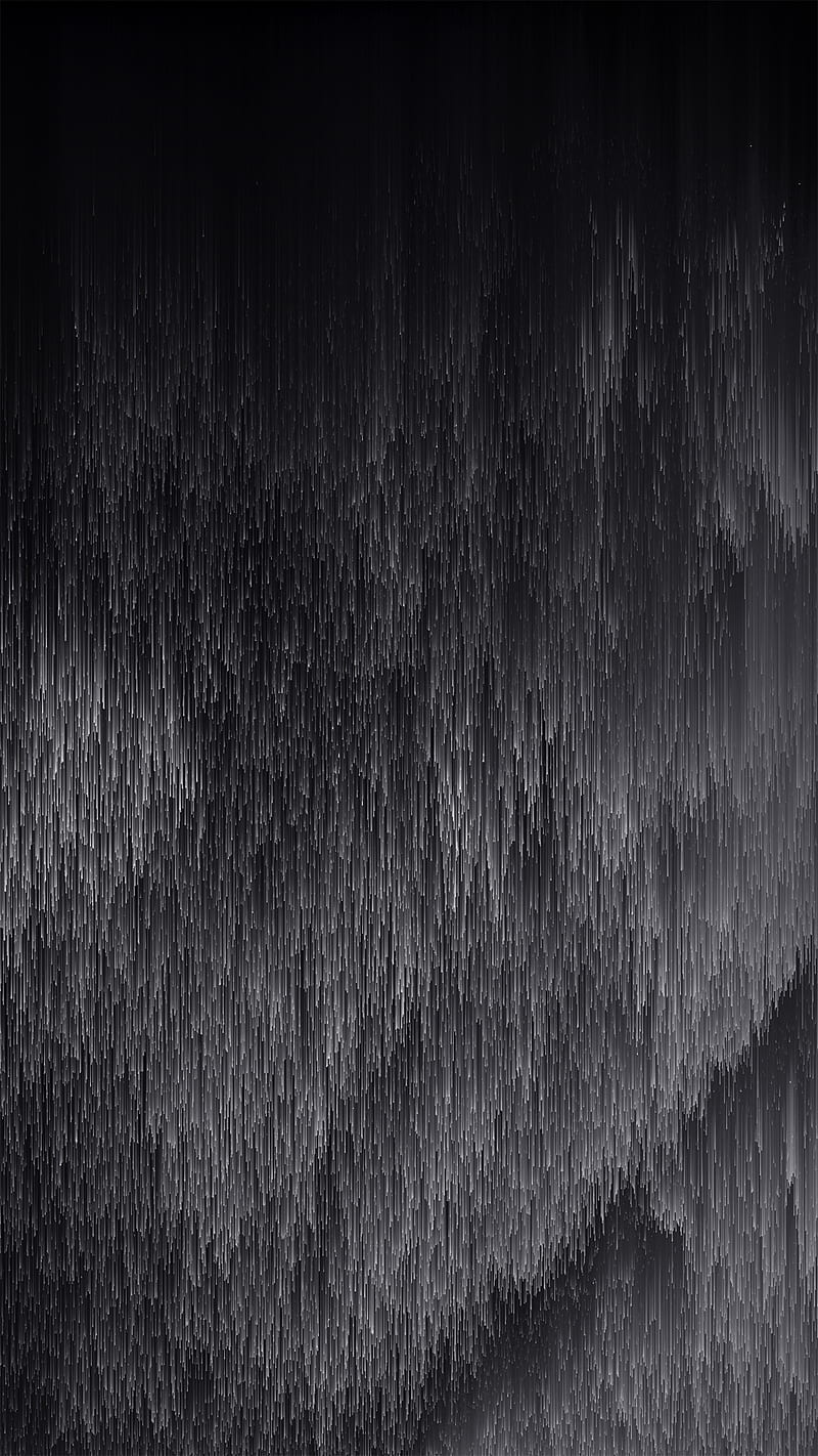 800x1422 Pixel Rain, 3D, Van, abstract, black, colorful, digital, digital art, minimal, HD phone wallpaper