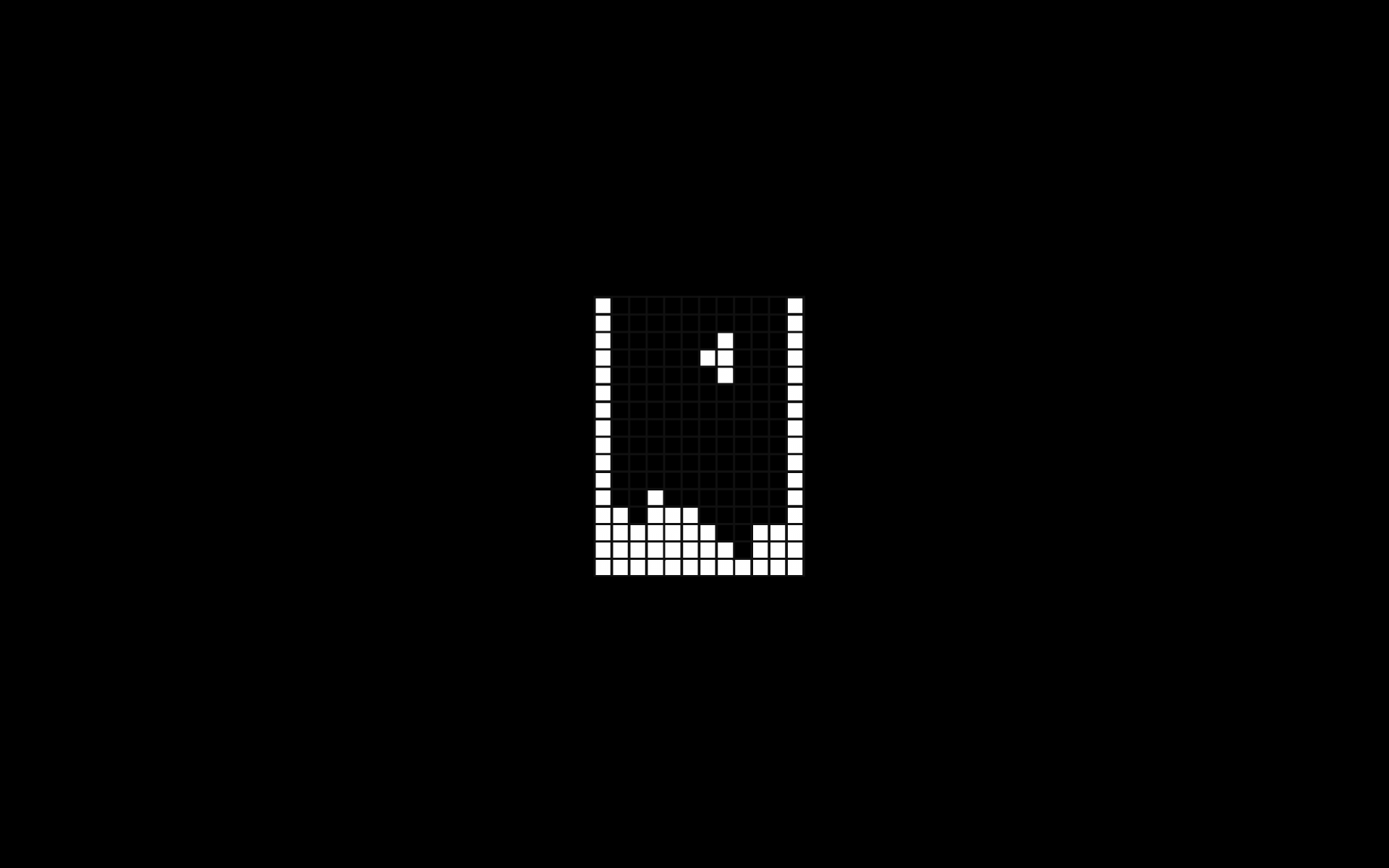 1920x1200 Retro Tetris Noir