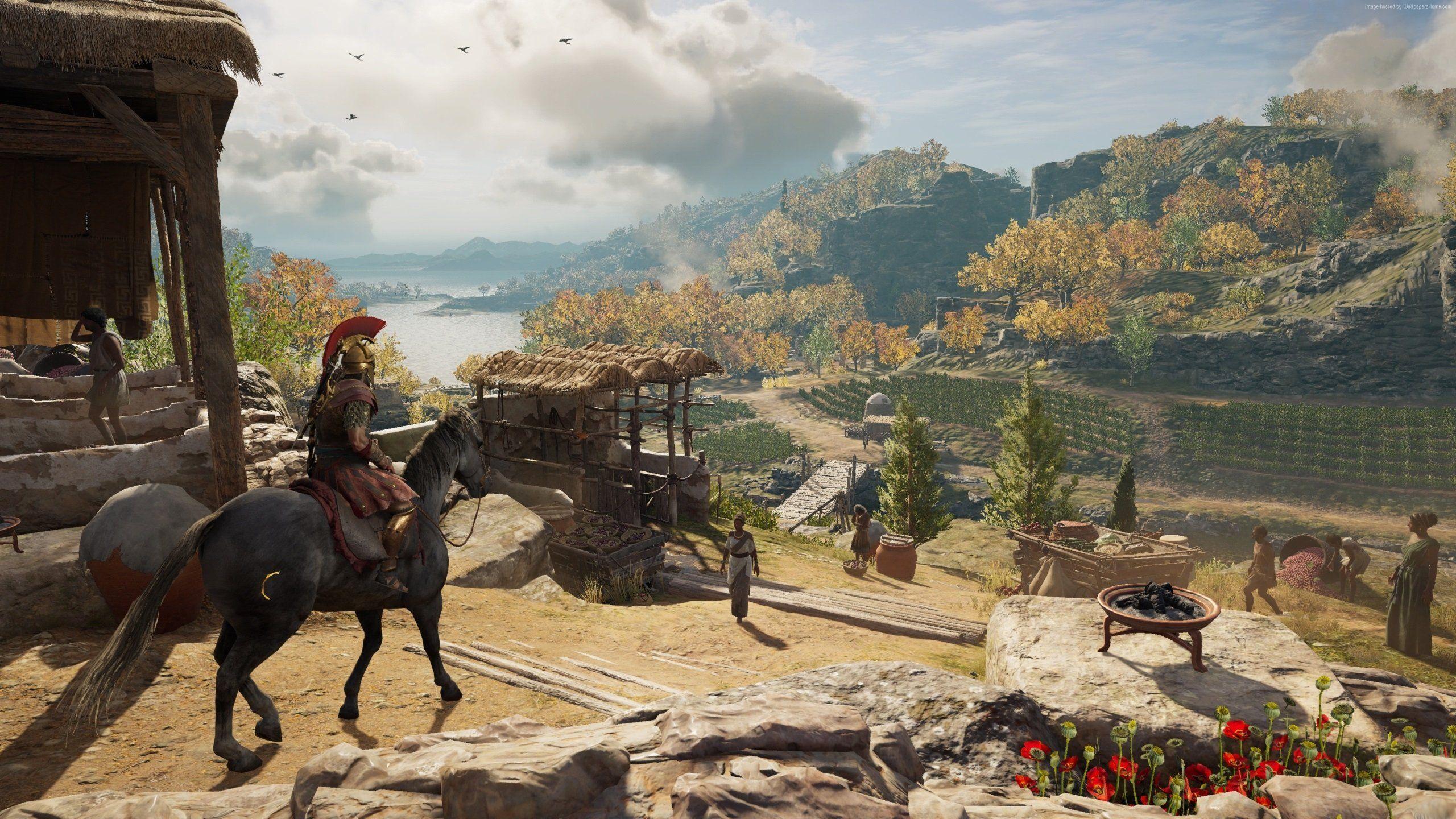 2560x1440 Experience the open world of Assassin's Creed: Odyssey