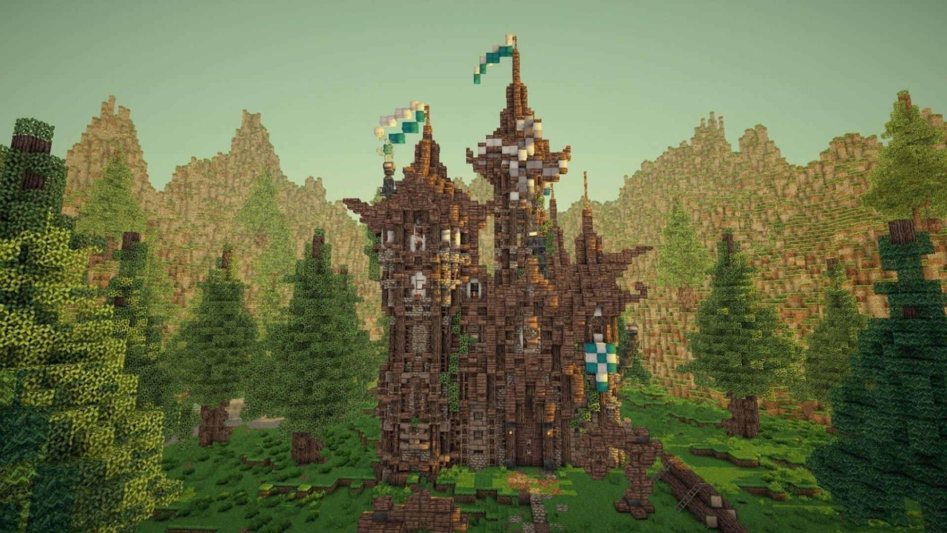1920x1080 Minecraft Game Mojang Elements Of Survival Open World HD