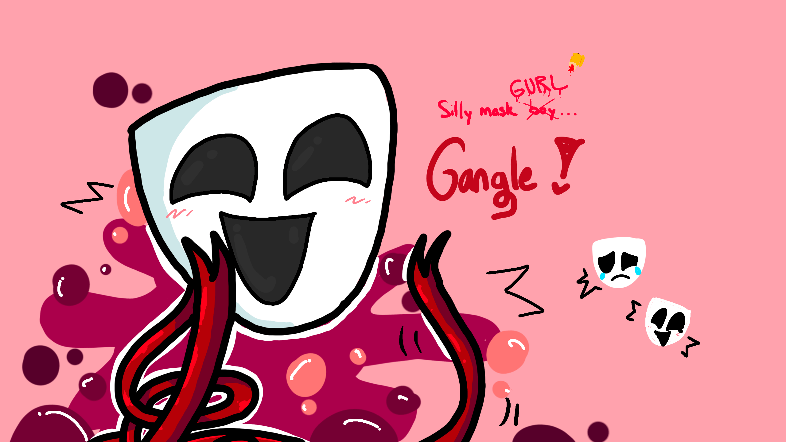 2560x1440 Colors Live Mask Gurl.