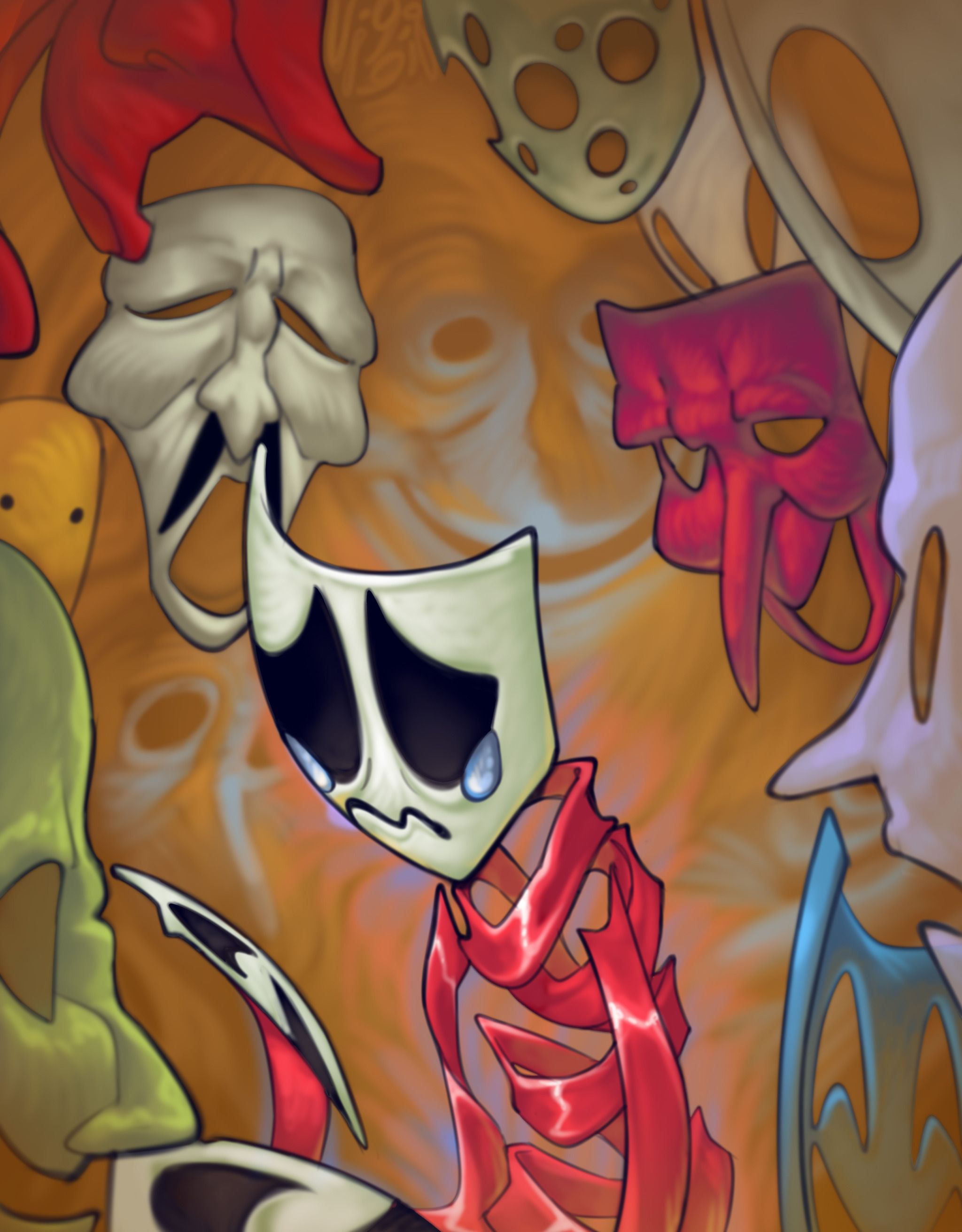 2048x2622 Gangle, Fanart Anime Image Board