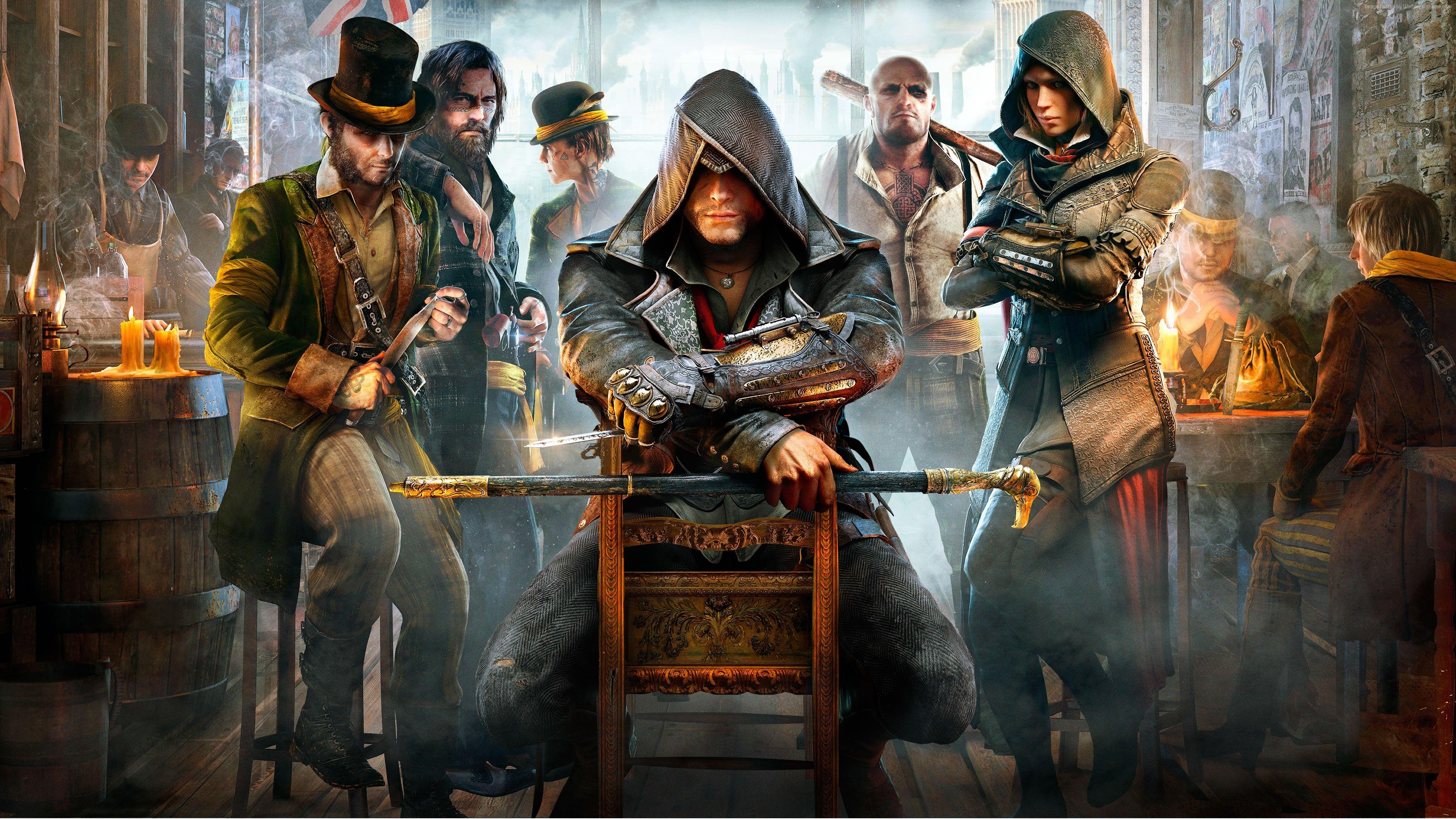 3840x2160 #Assassins Creed: Syndicate, #open world, #Best Games 2015