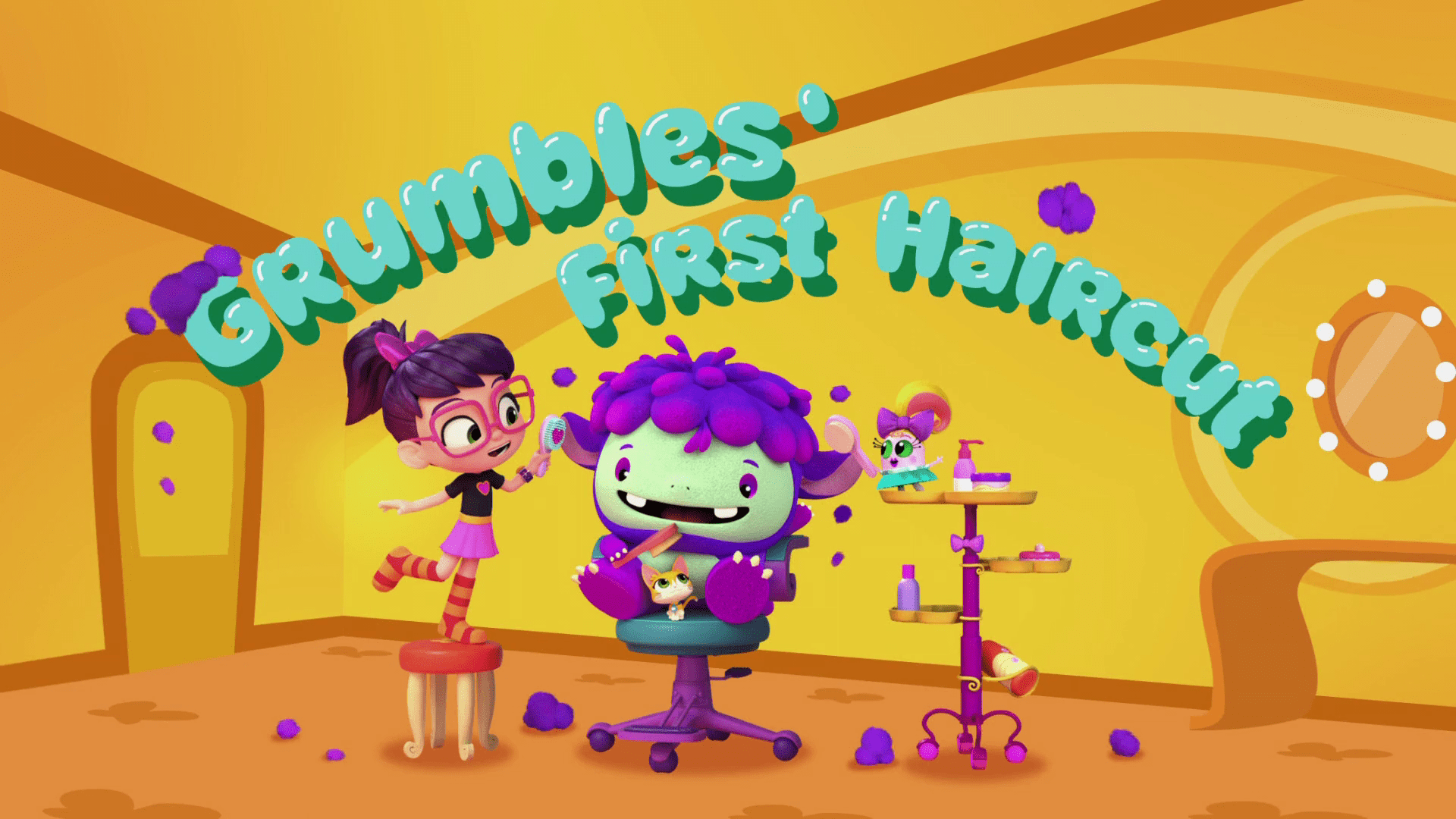 1920x1080 Grumbles' First Haircut