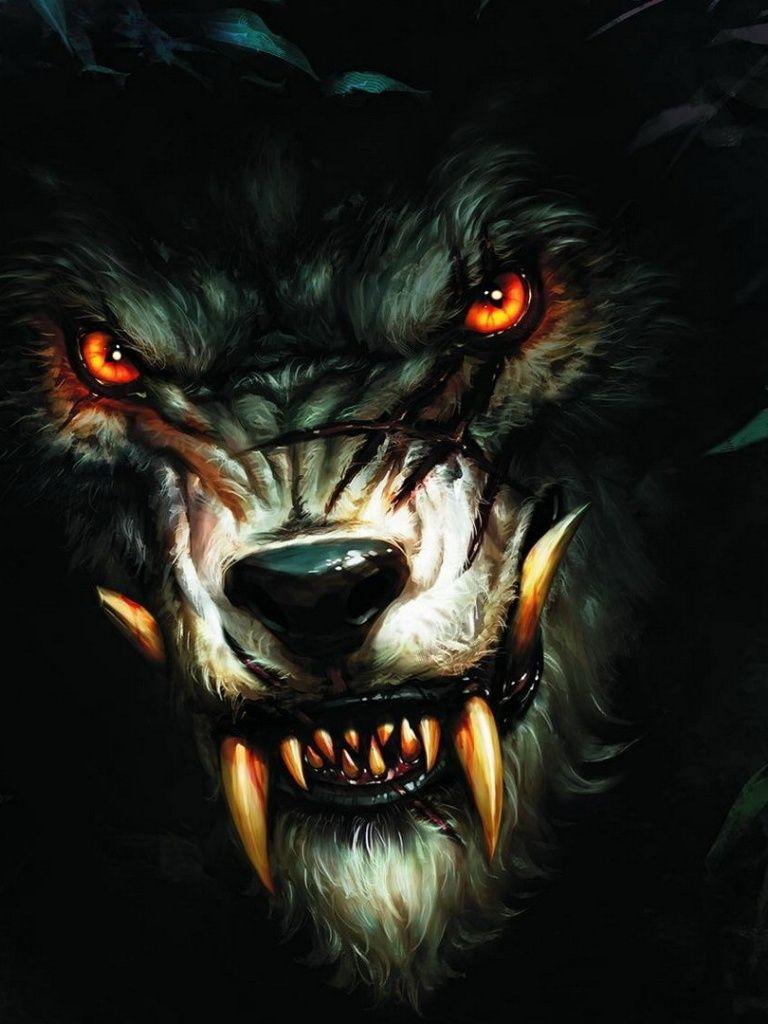 768x1024 Werewolf Artwork desktop PC and Mac wallpaper