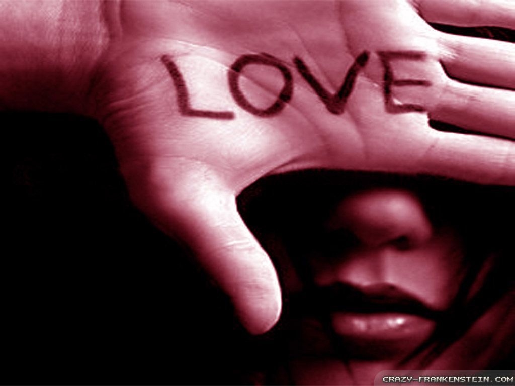1024x768 Love Is Blind Wallpaper