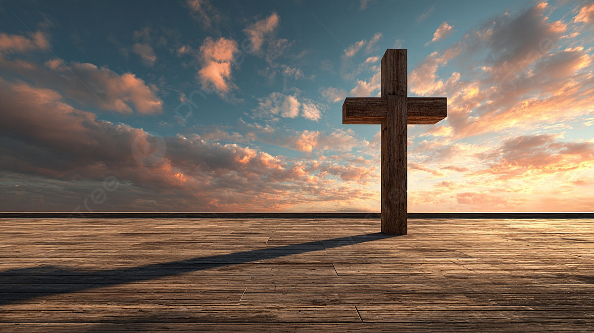 1200x673 Christian Wood Cross On Sunset Sky Wooden Made Photo, Rays, Sunlight, Religion Background Image And Wallpaper for Free Download