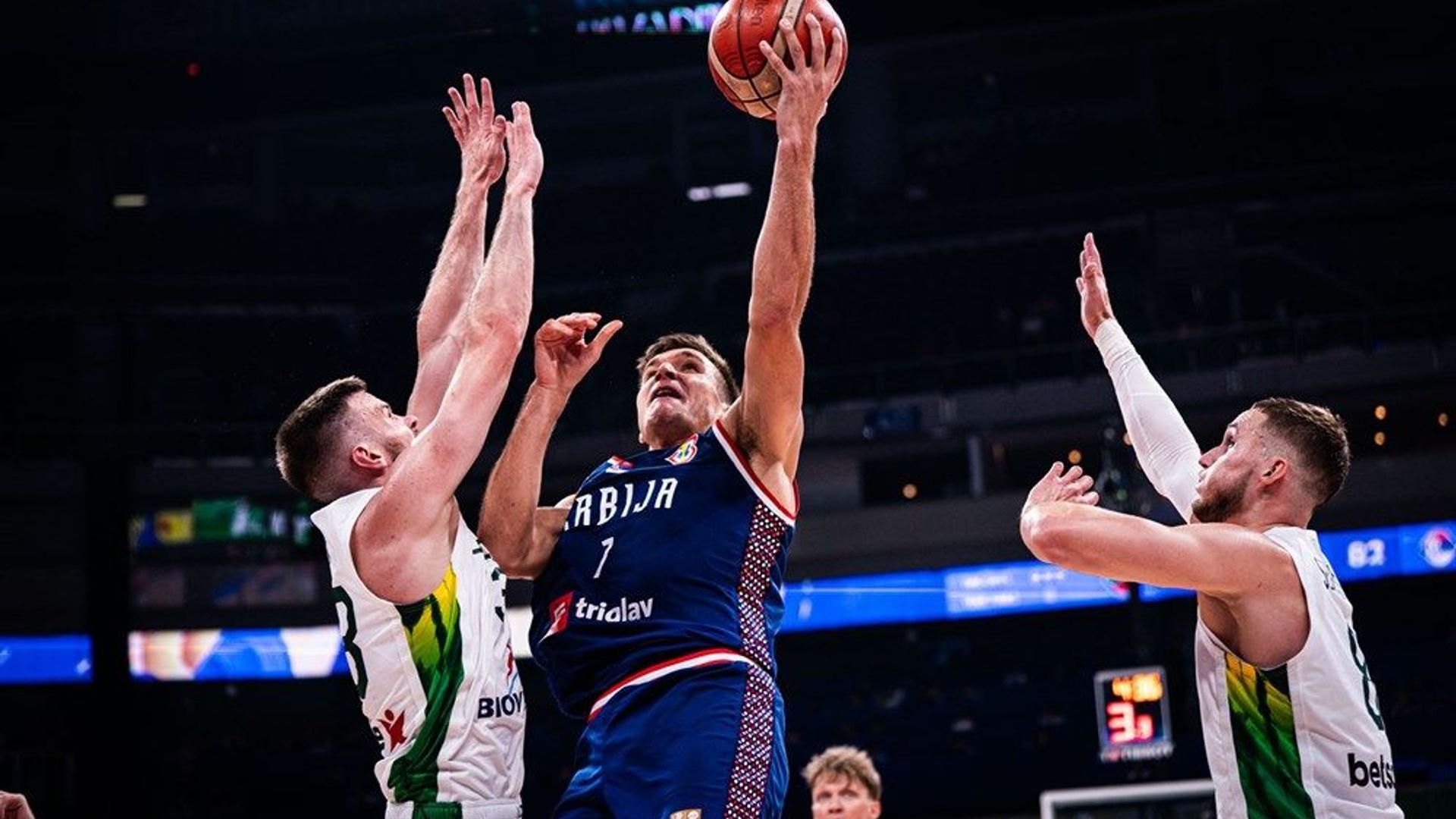1920x1080 Bogdan Bogdanovic. Lithuania v Serbia