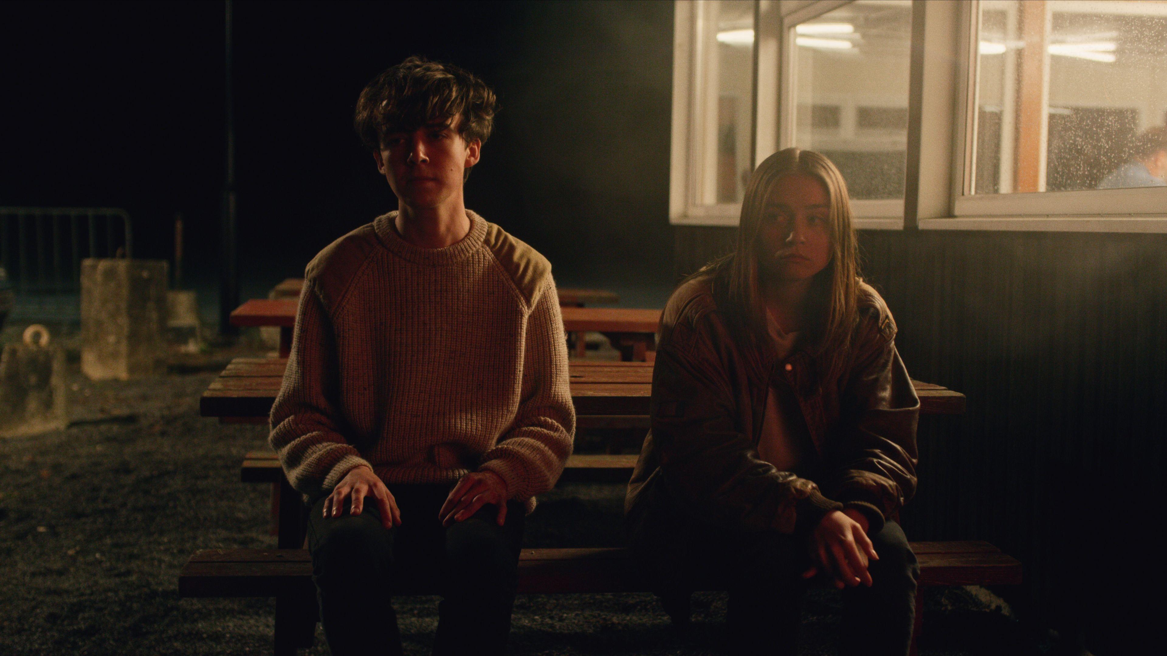 3840x2160 Interview: Alex Lawther & Jessica Barden talk 'The End of the F