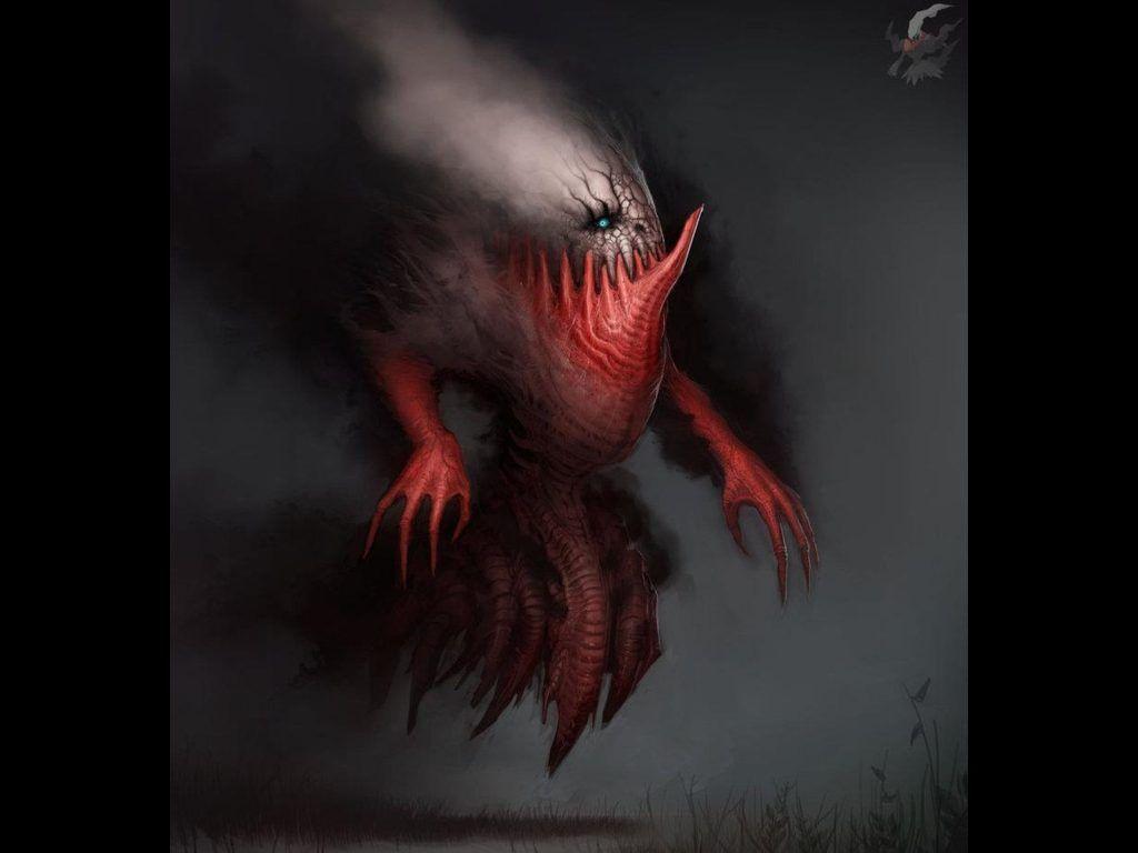 1024x768 Darkrai Wallpaper HD