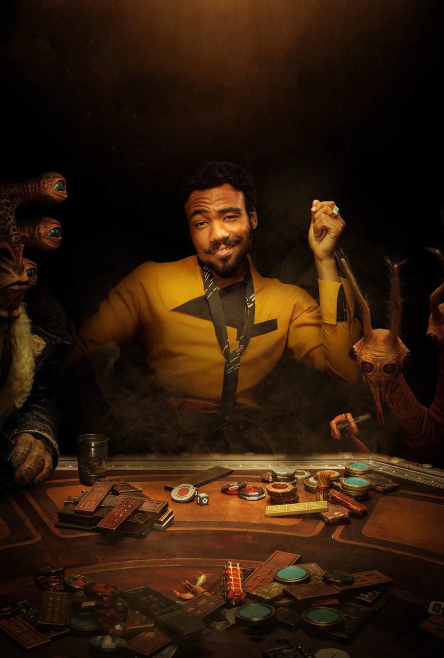 864x1280 Lando Calrissian wallpaper