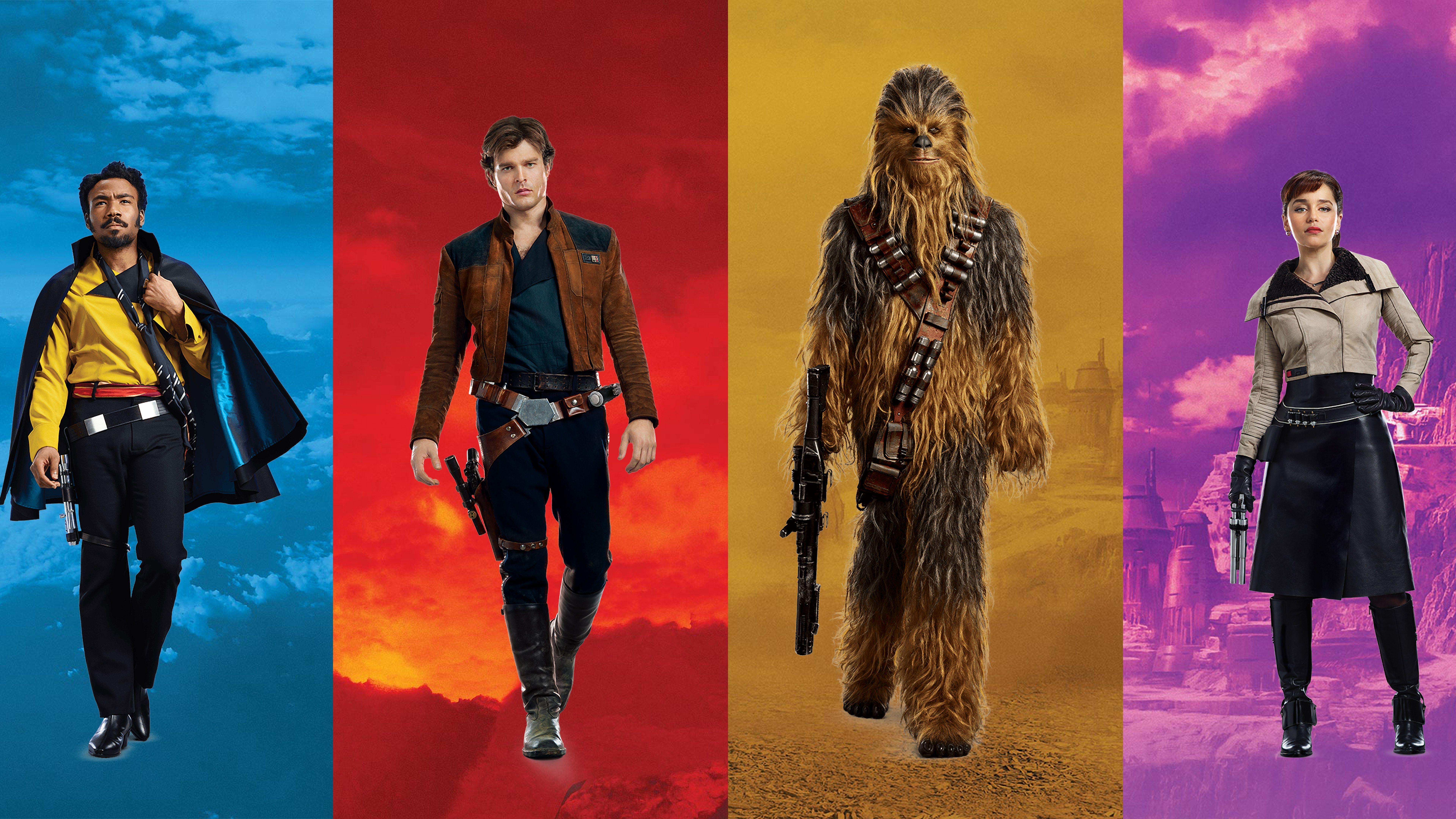 7680x4320 Solo: A Star Wars Story, Movie, Lando Calrissian, Donald