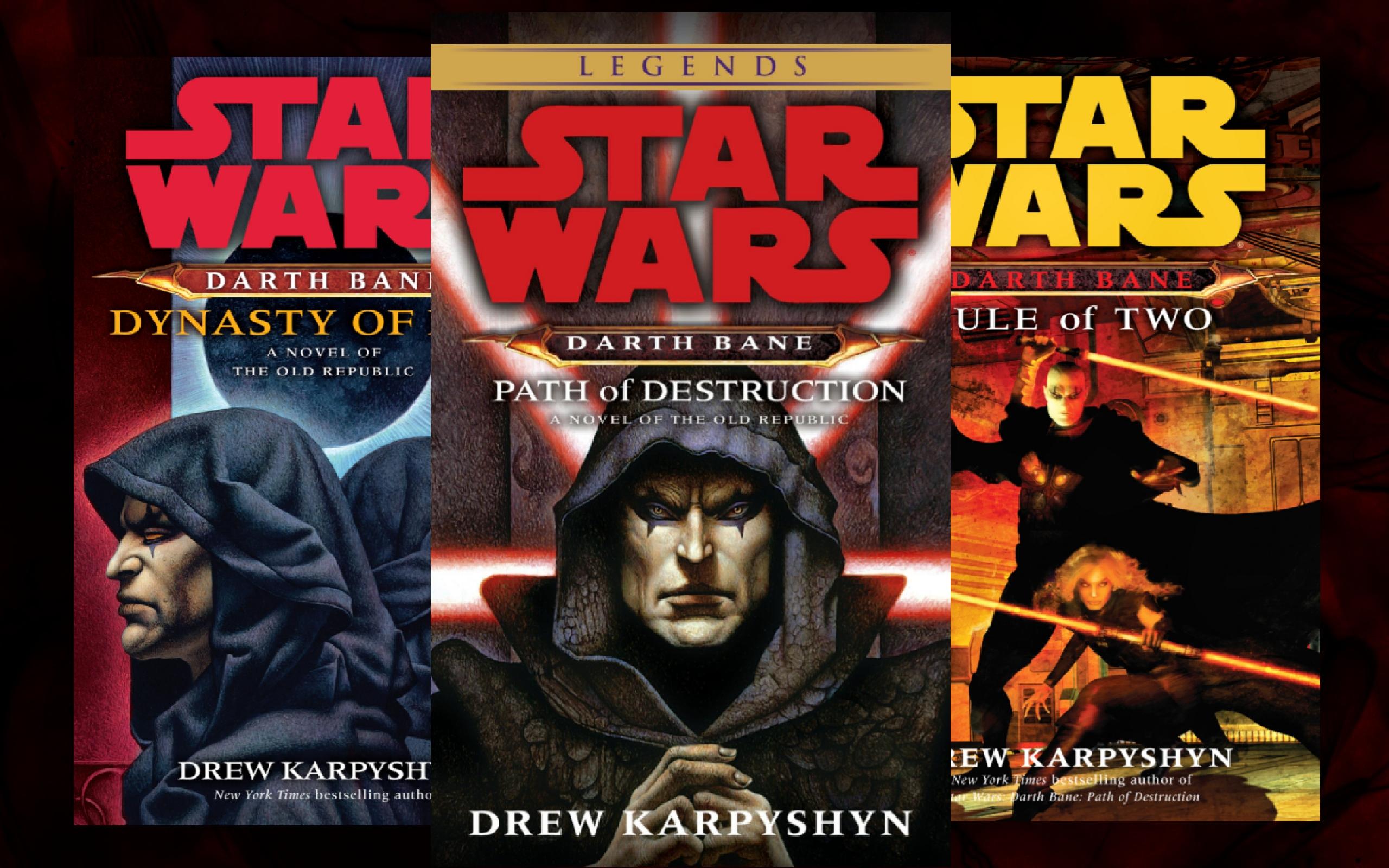 2560x1600 years ago today the Darth Bane trilogy concluded with the release of Dynasty of Evil. Ending the epic story of Darth Bane & his establishment of the Rule of Two