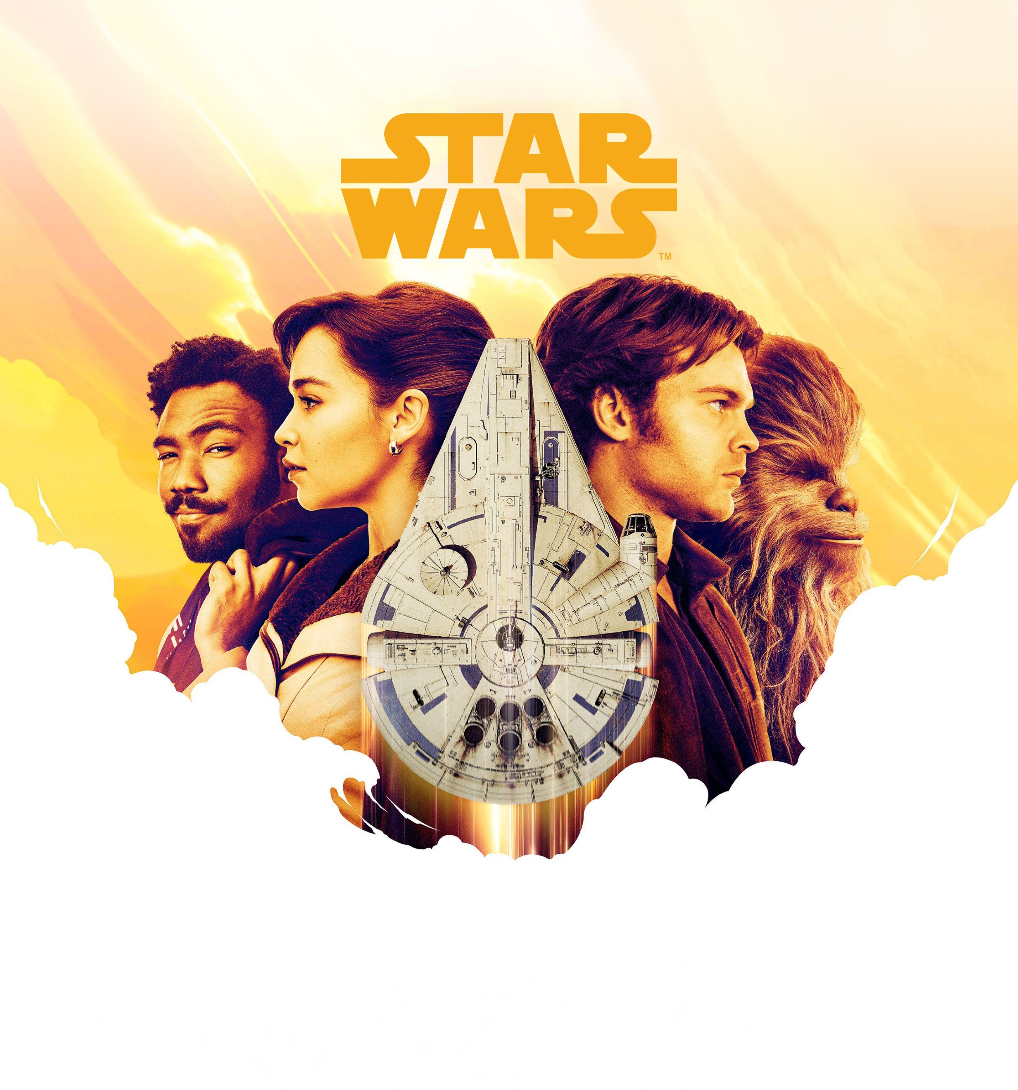 3287x3520 Wallpaper Solo: A Star Wars Story, Emilia Clarke, Donald Glover