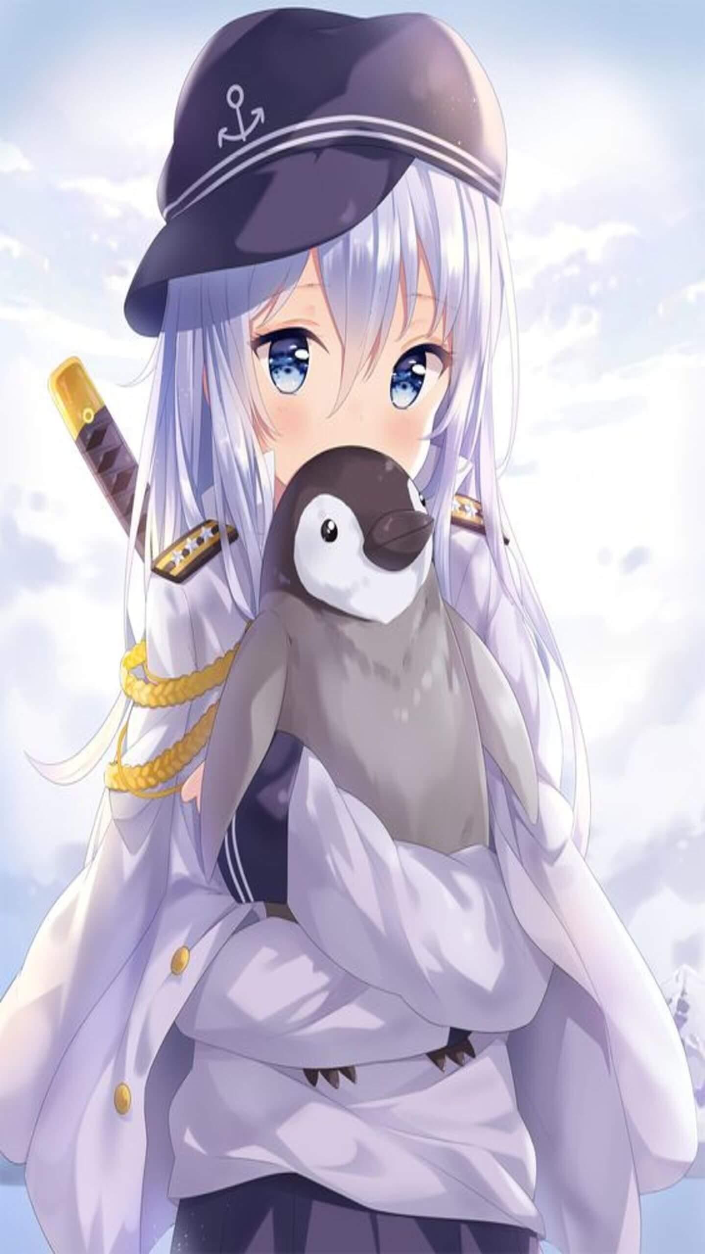 1440x2560 Kawaii Anime Girl Wallpaper for Android