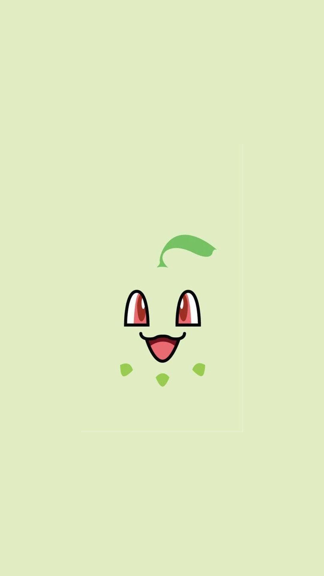 1080x1920 Chikorita Wallpaper