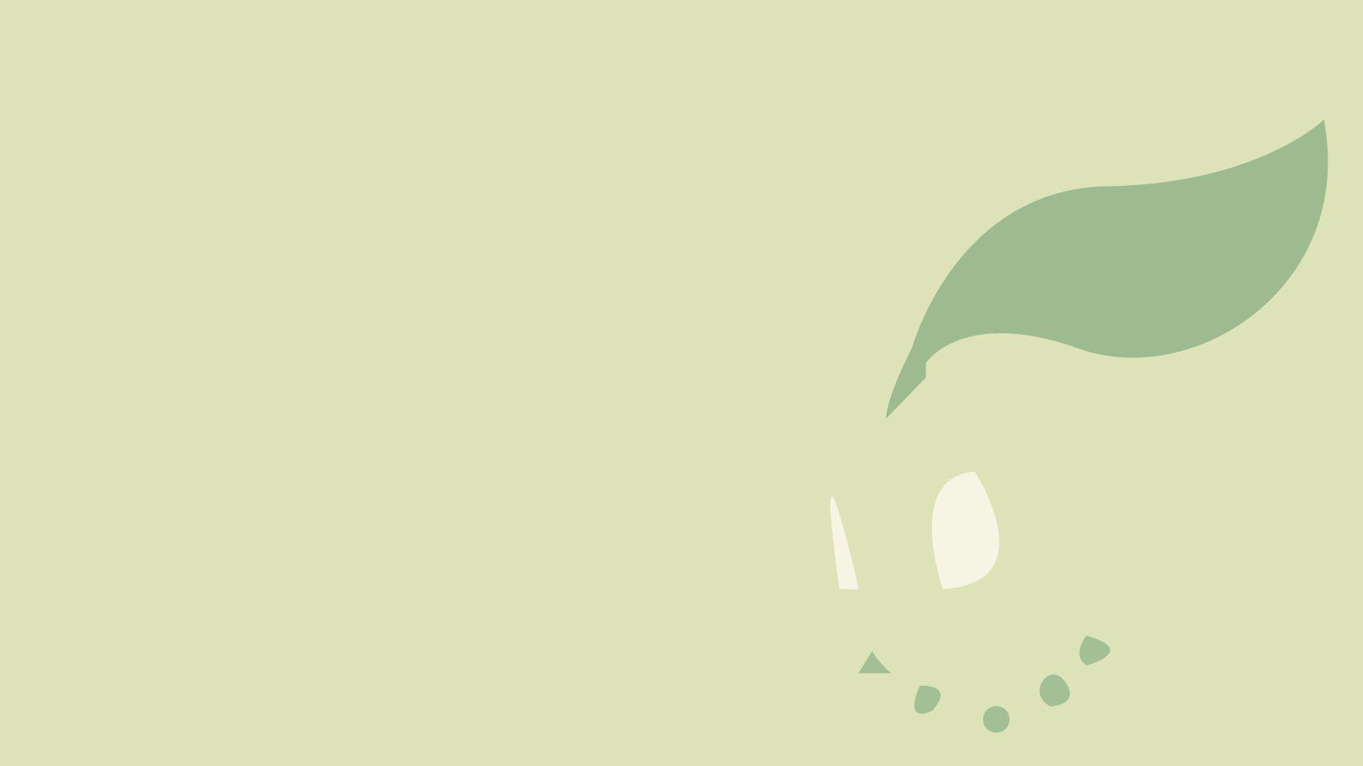 1920x1080 Chikorita Wallpaper